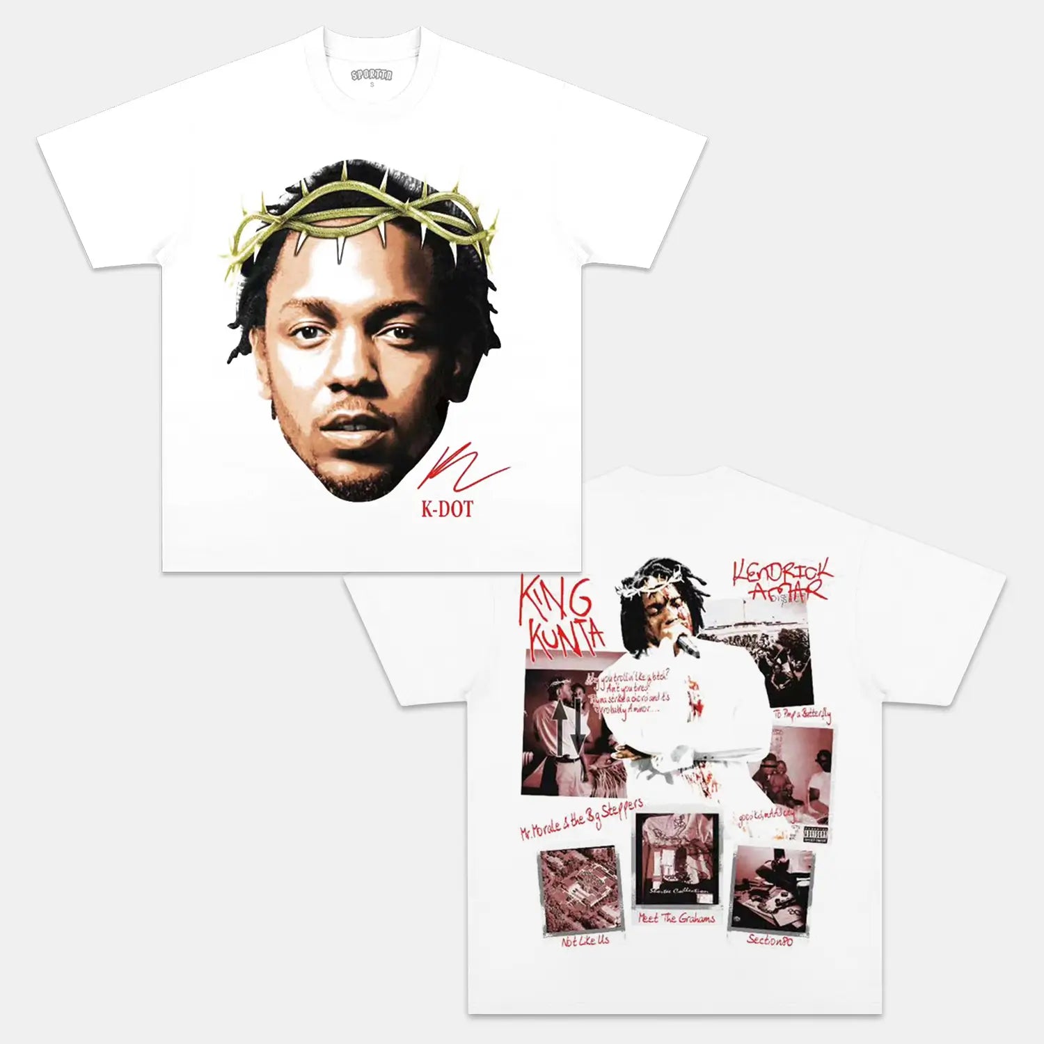 KENDRICK LAMAR 5J TEE - Y2K VINTAGES