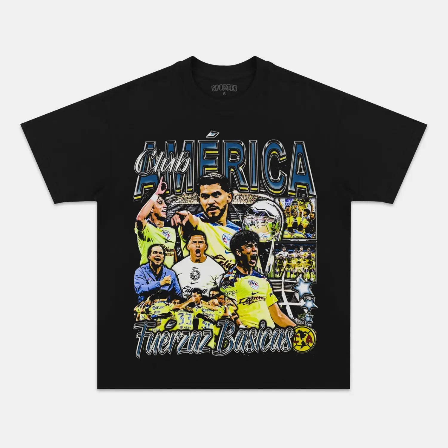 CLUB AMERICA TEE - Y2K VINTAGES