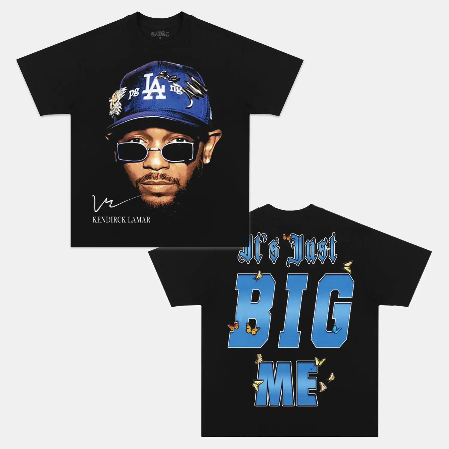 KENDRICK LAMAR- IT'S JUST BIG ME V2 TEE - Y2K VINTAGES