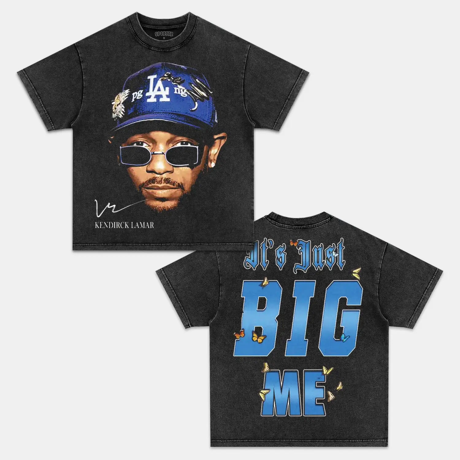 KENDRICK LAMAR- IT'S JUST BIG ME V2 TEE - Y2K VINTAGES