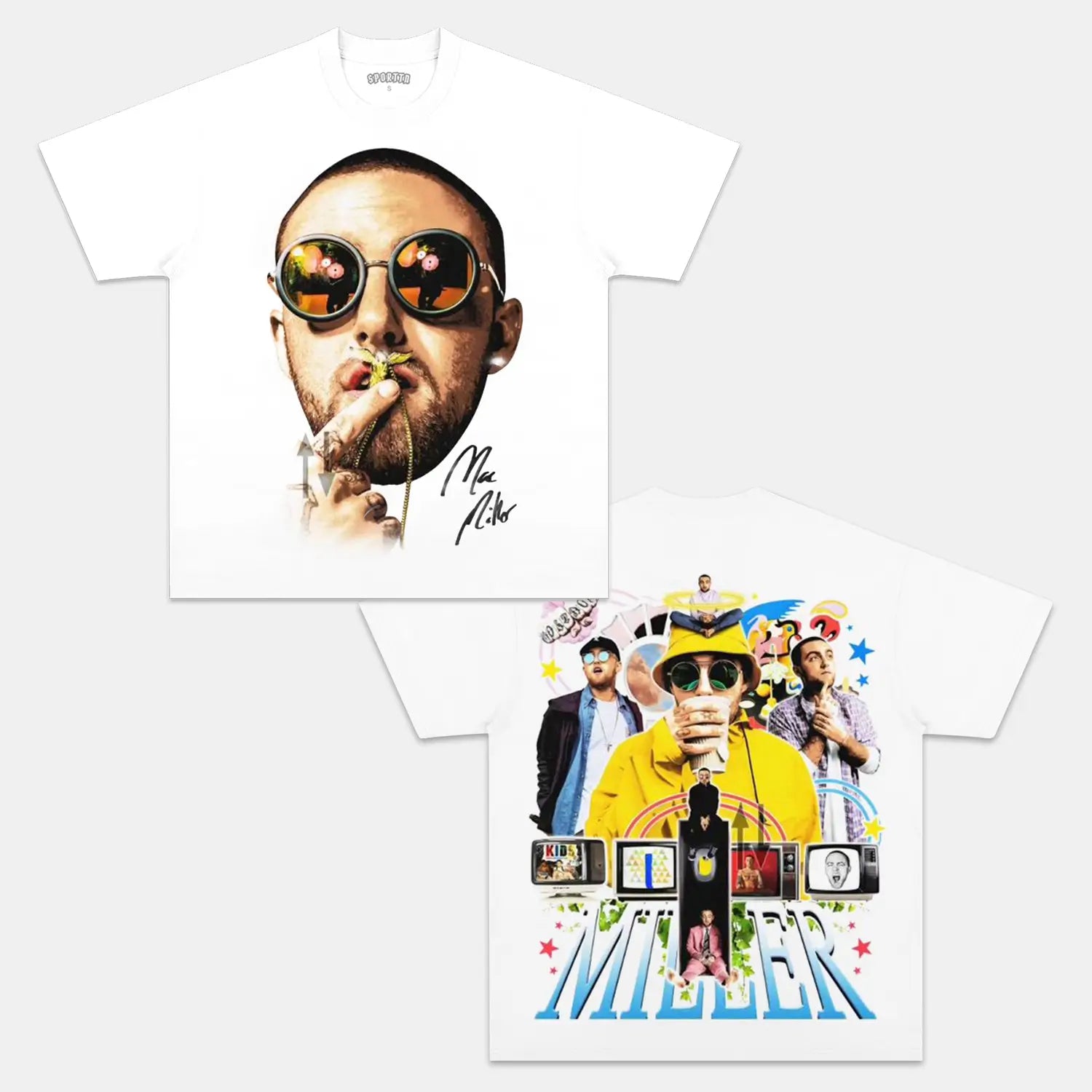 MAC MILLER V4 TEE - Y2K VINTAGES