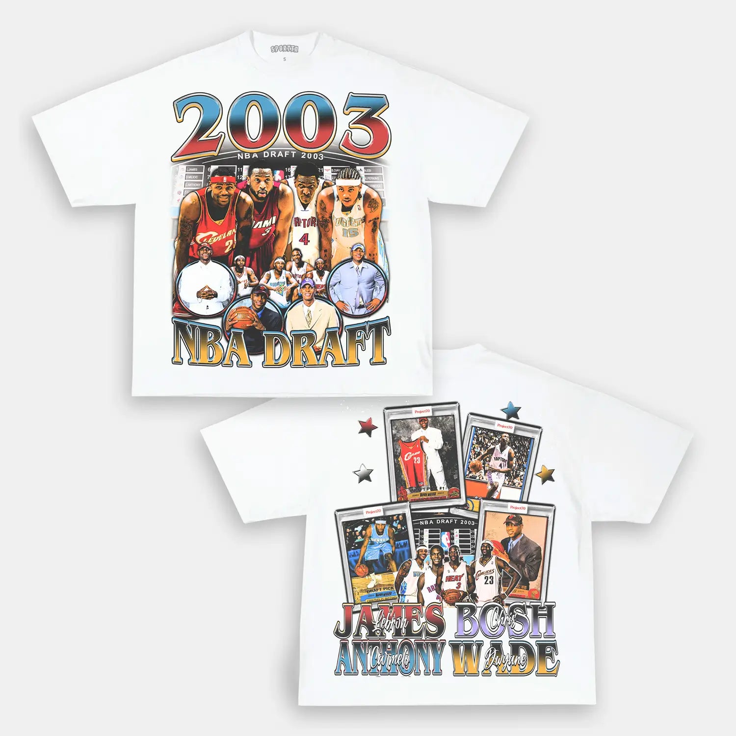 2003 NBA DRAFT TEE - Y2K VINTAGES