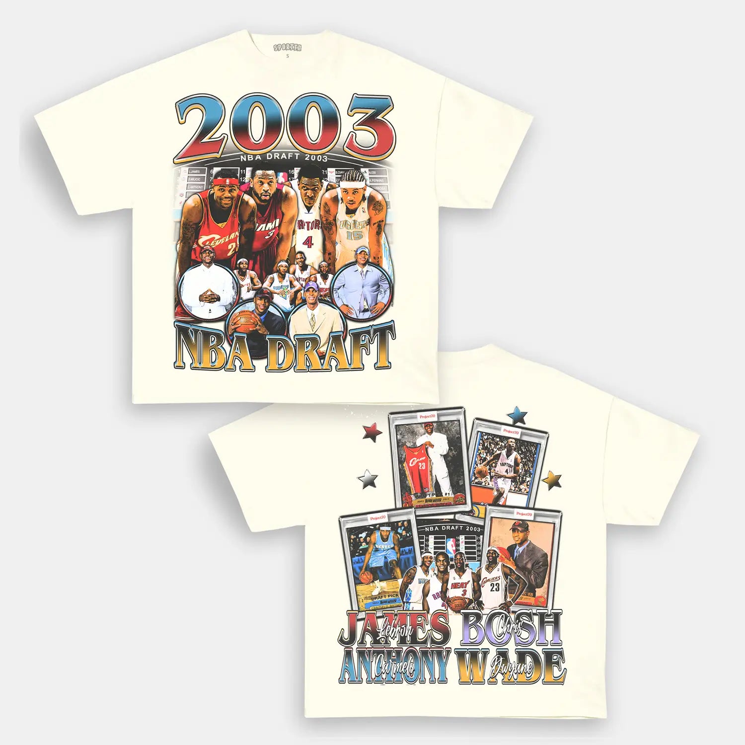 2003 NBA DRAFT TEE - Y2K VINTAGES