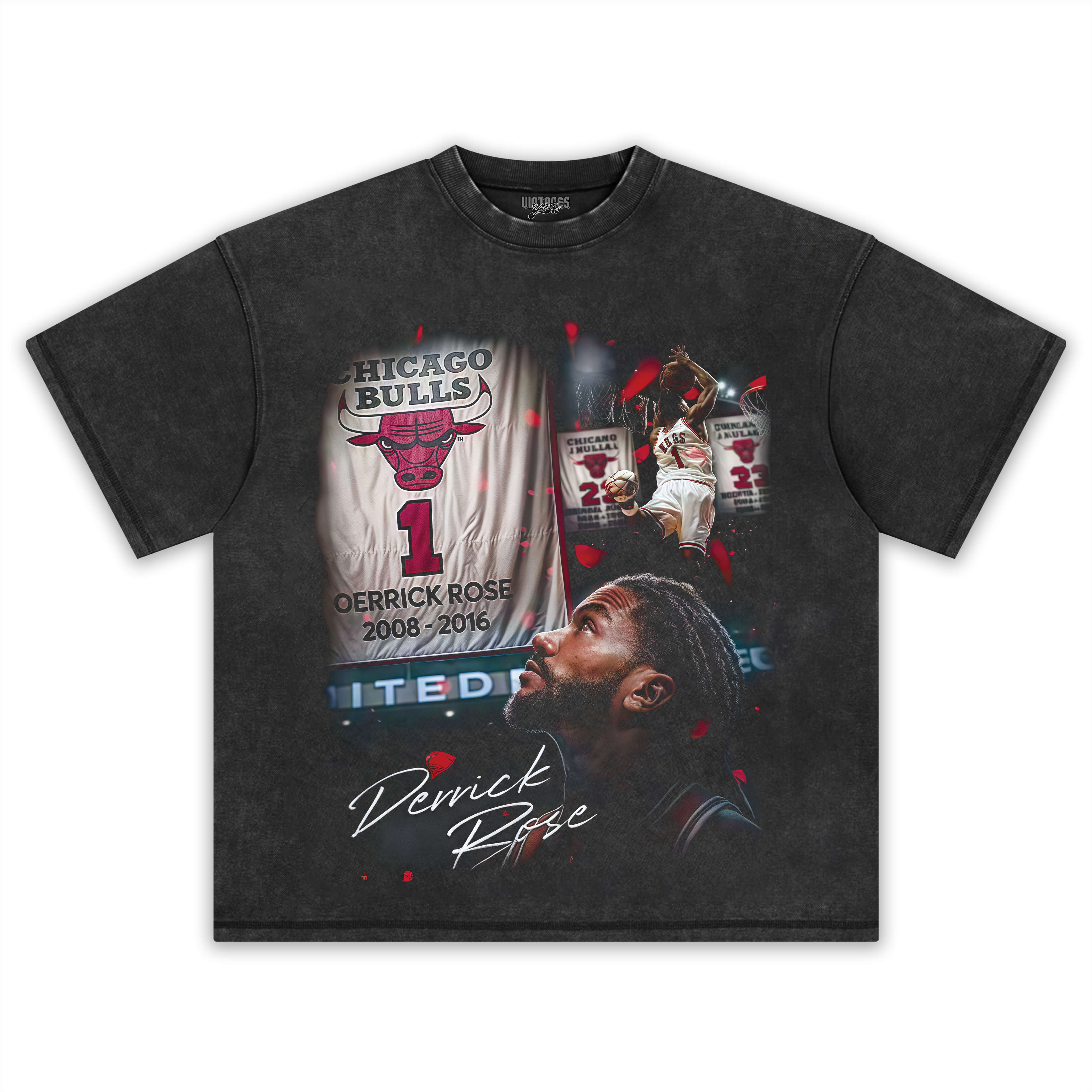 2025 DERRICK ROSE TEE - Y2K VINTAGES