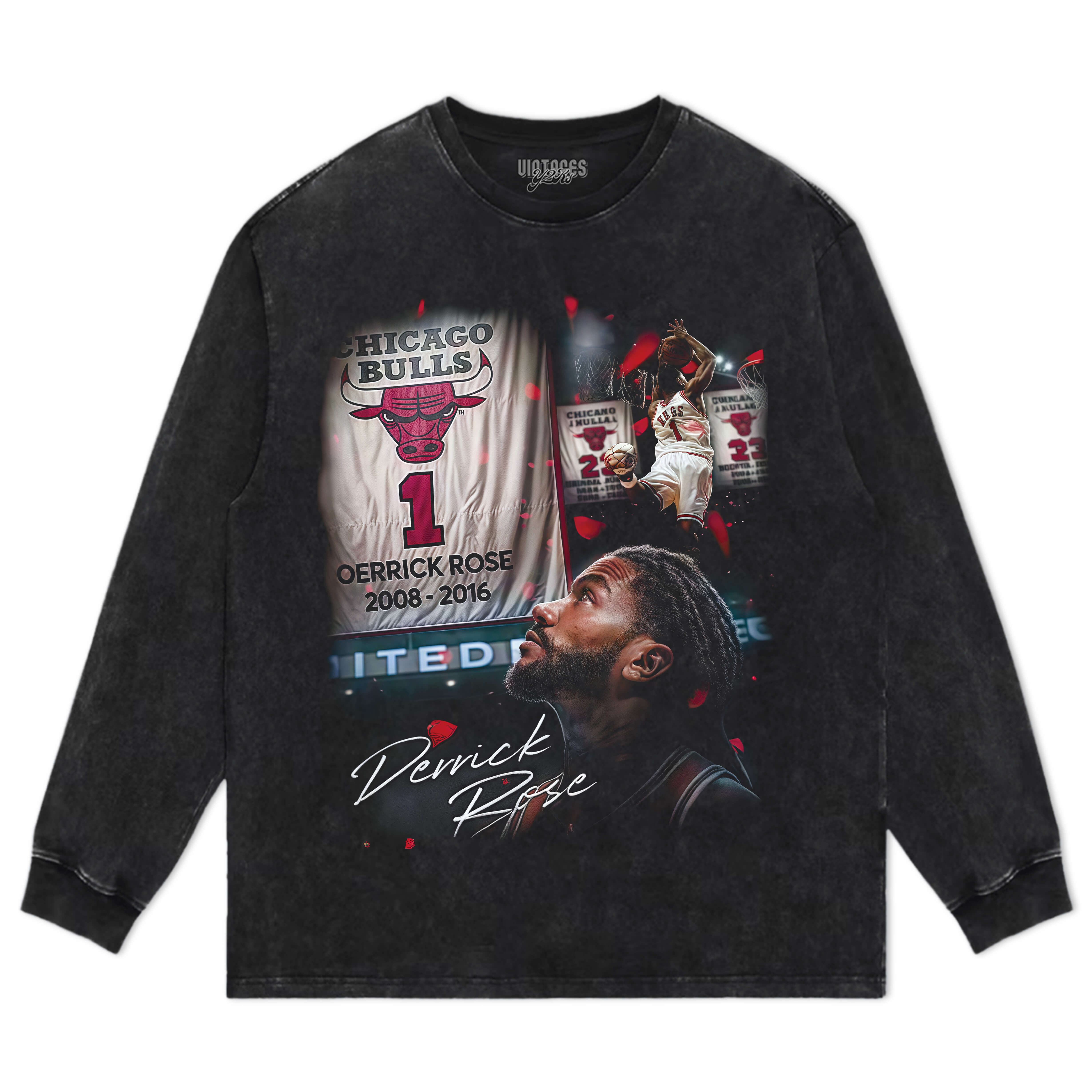 2025 DERRICK ROSE TEE - Y2K VINTAGES