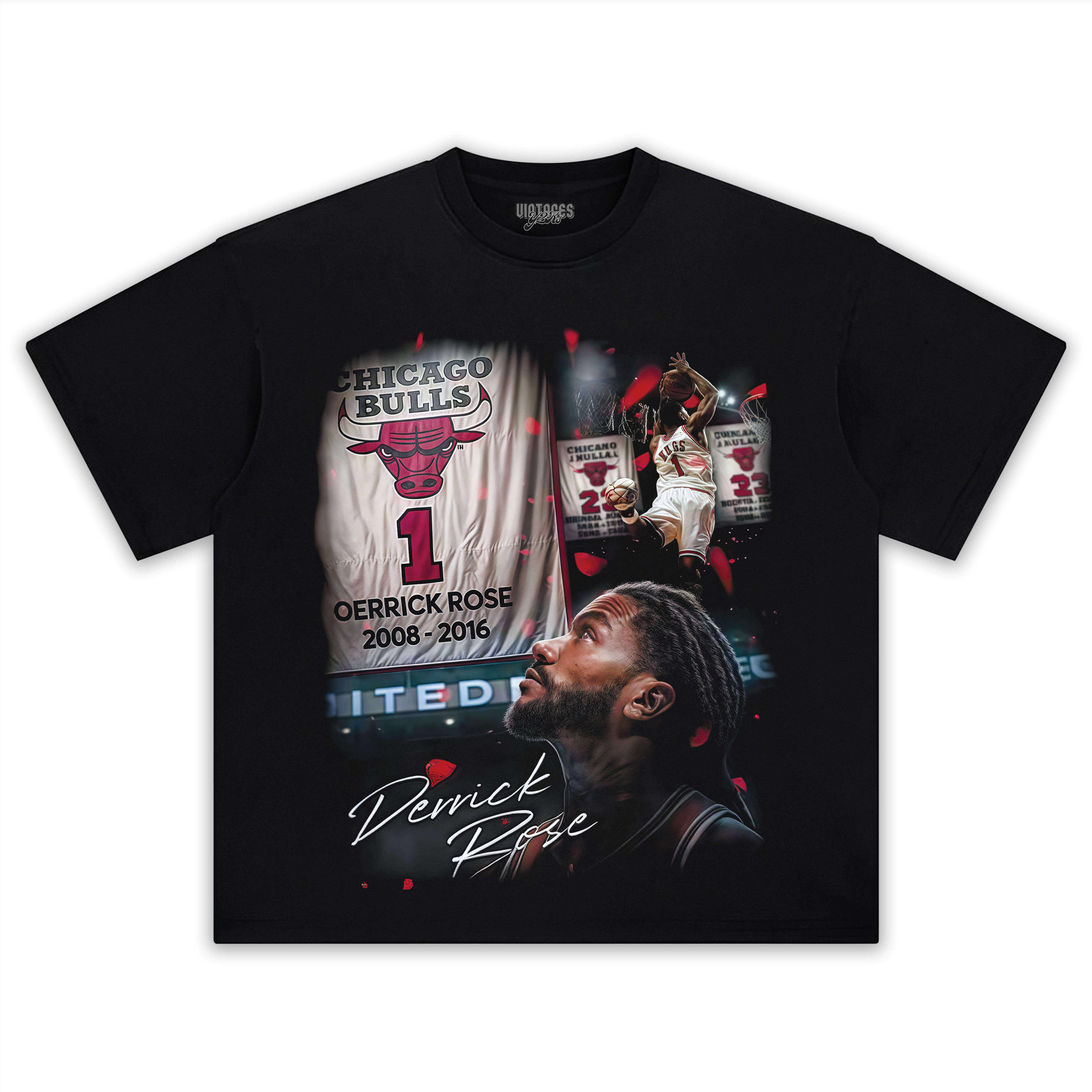 2025 DERRICK ROSE TEE - Y2K VINTAGES