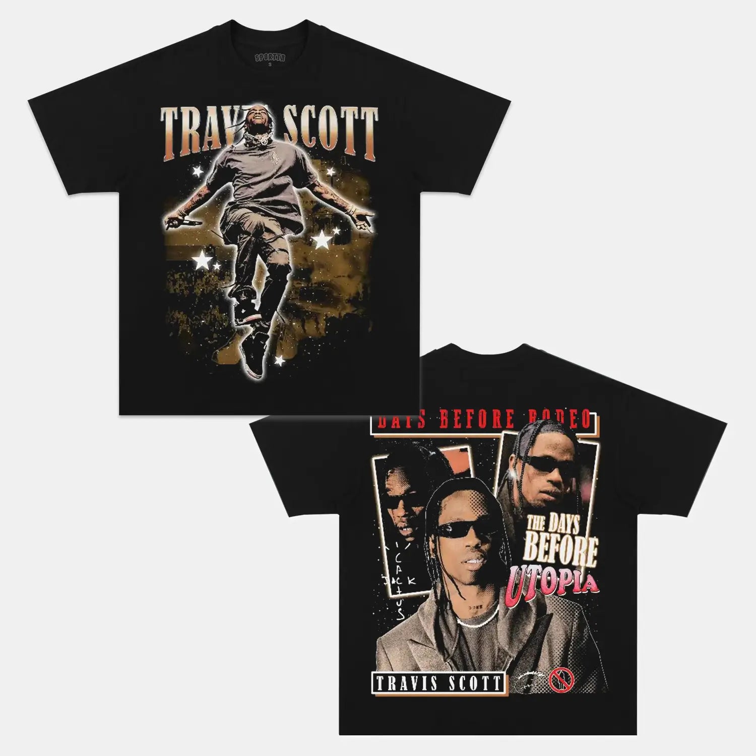 TRAVIS SCOTT V7 TEE - Y2K VINTAGES