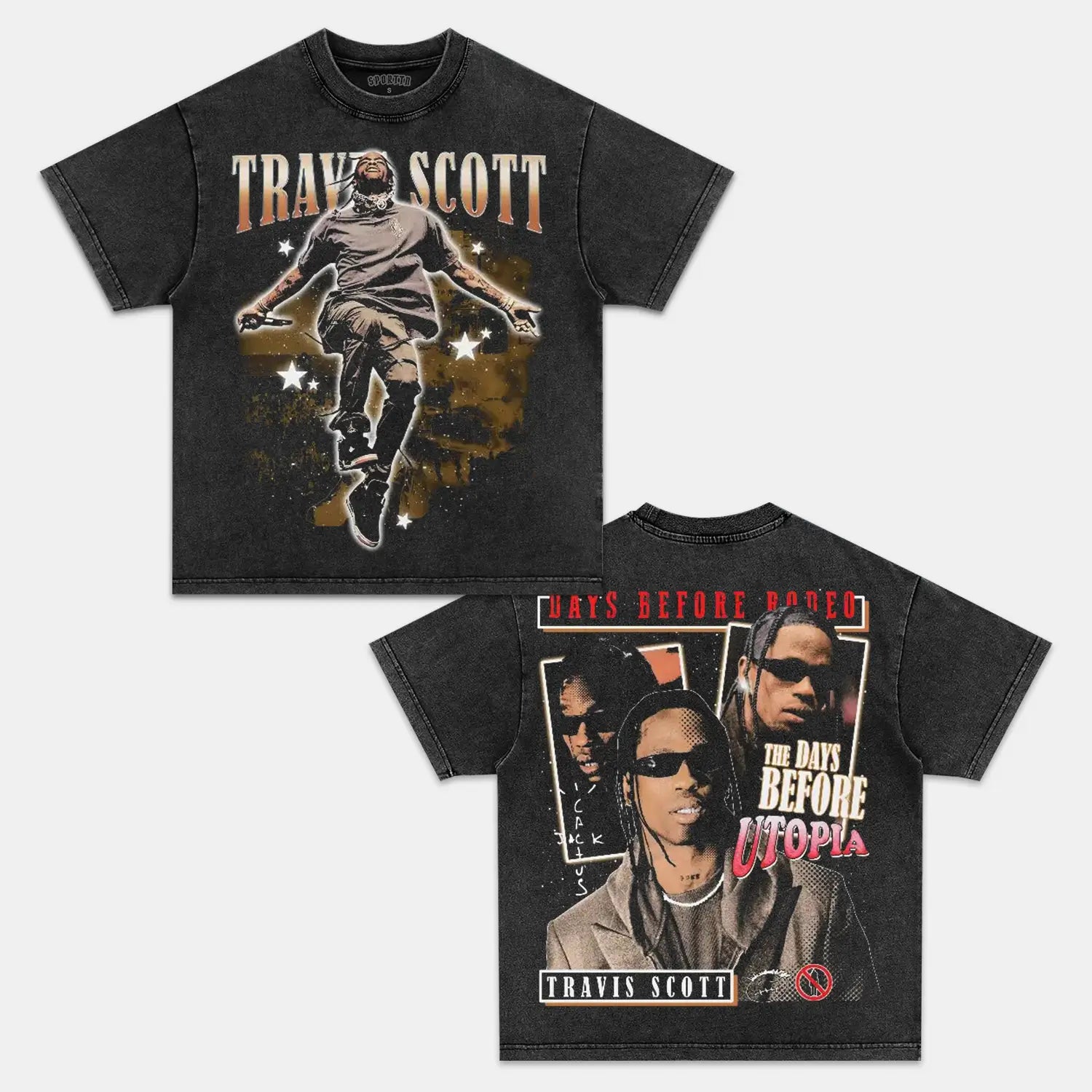 TRAVIS SCOTT V7 TEE - Y2K VINTAGES