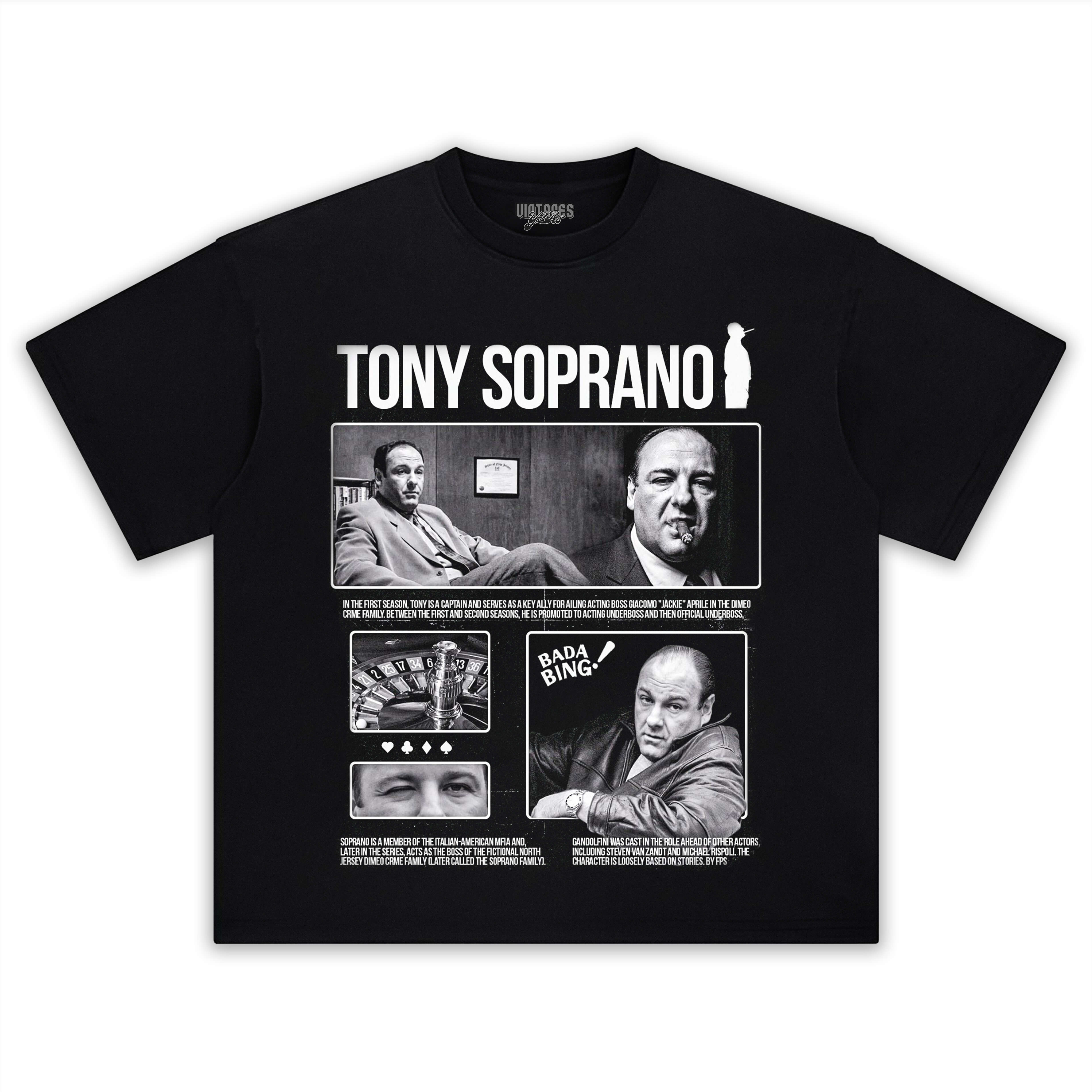 TONY SOPRANO FILM NOIR 5 TEE - Y2K VINTAGES