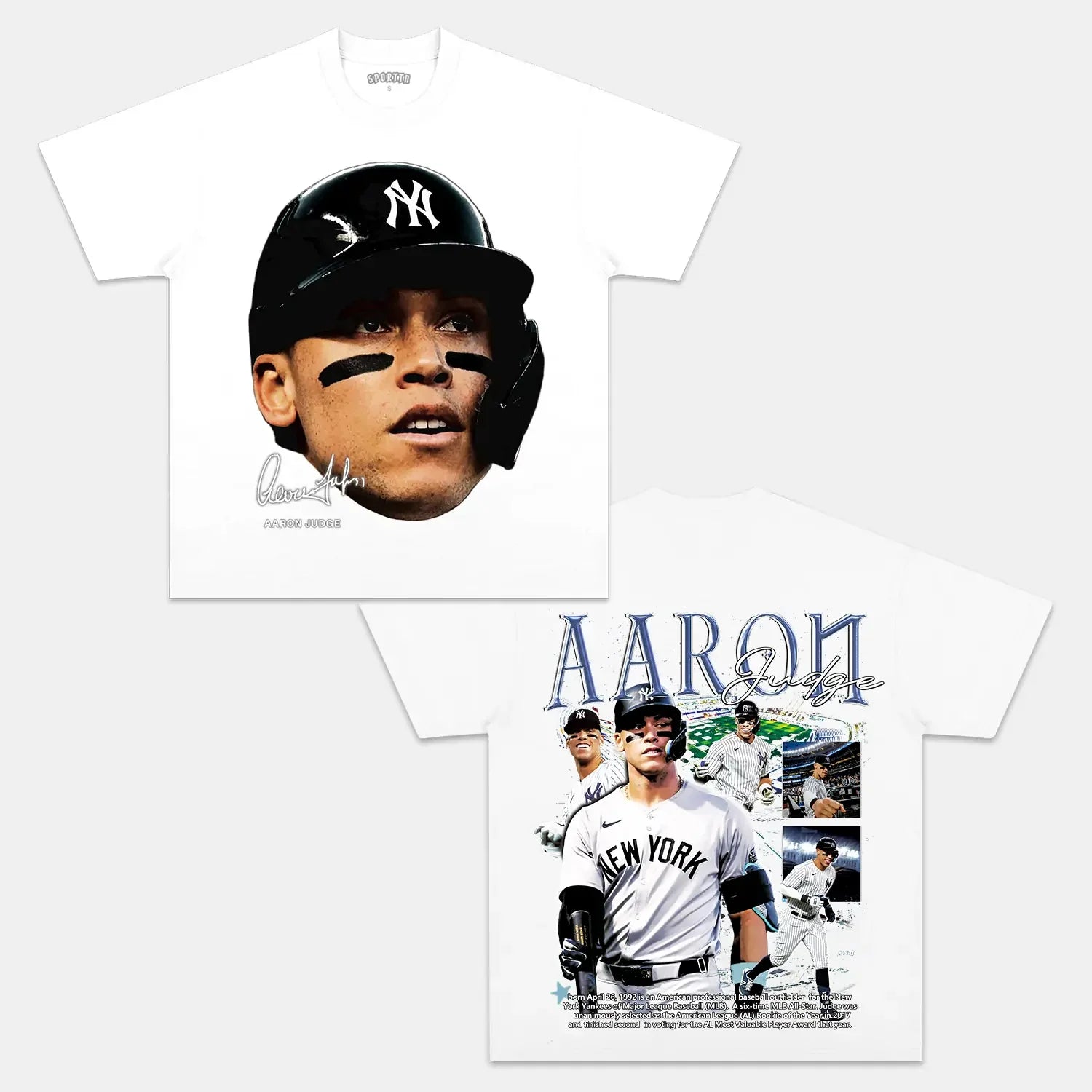 NEW AARON JUDGE V3 TEE - Y2K VINTAGES