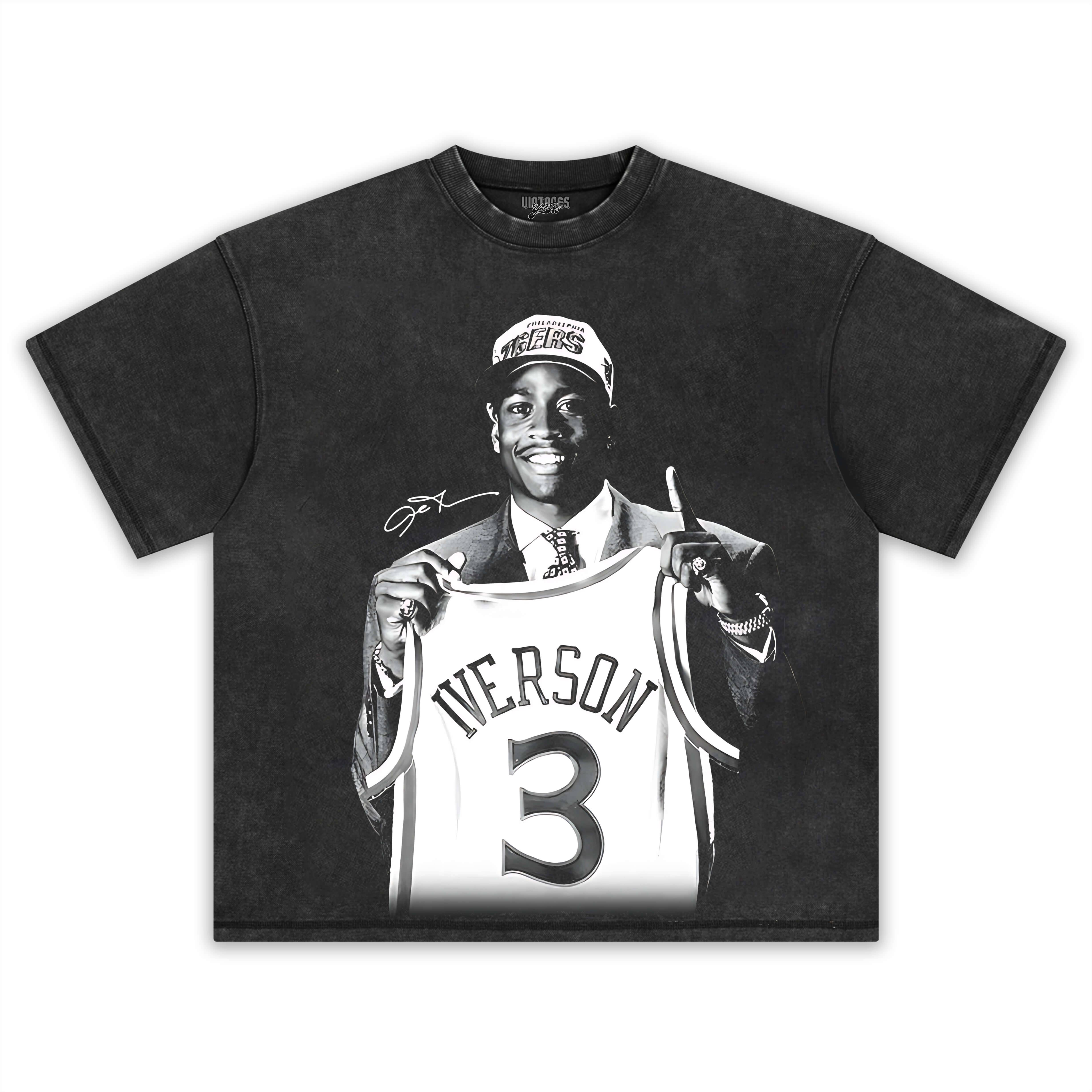 ALLEN IVERSON DRAFT TEE2