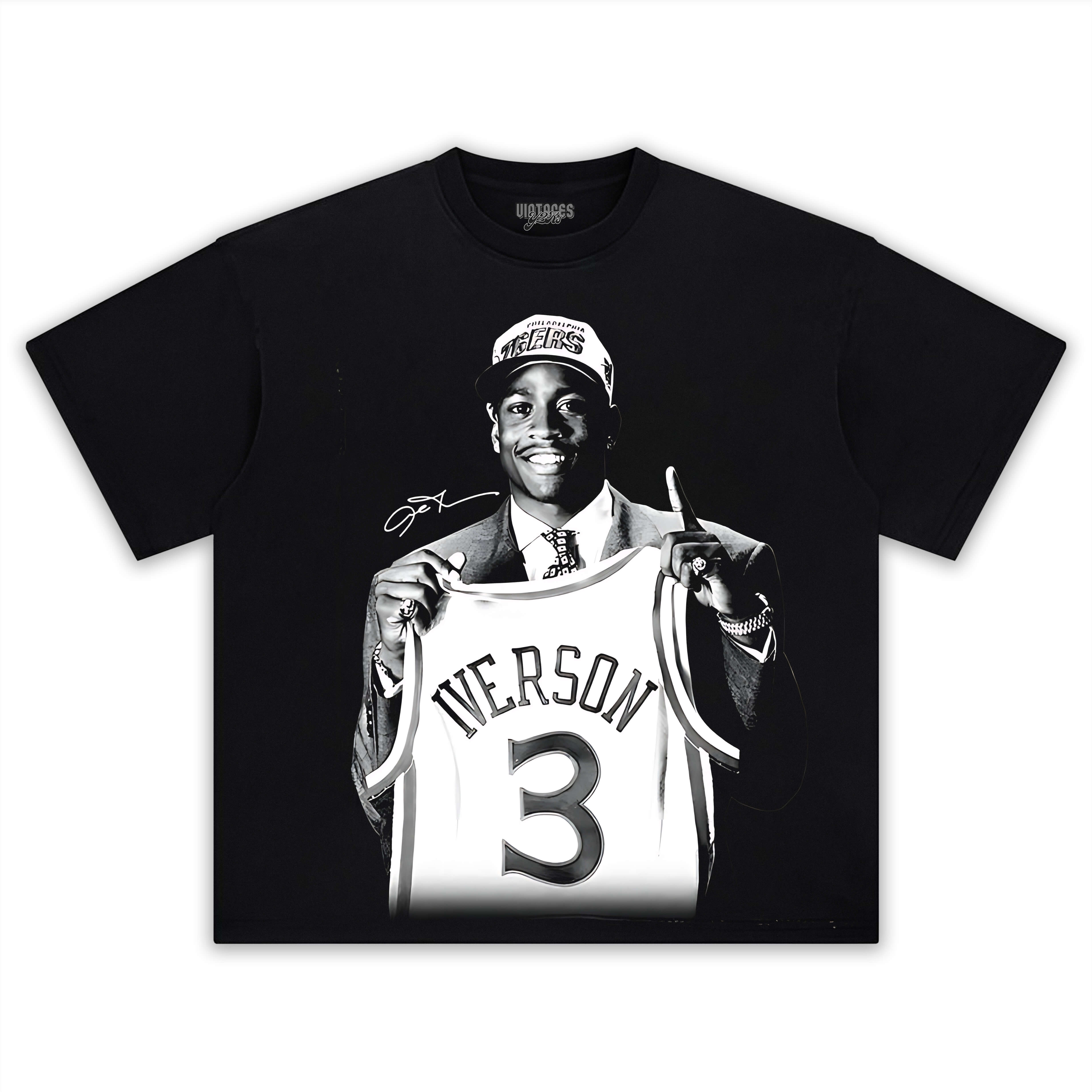 ALLEN IVERSON DRAFT TEE2