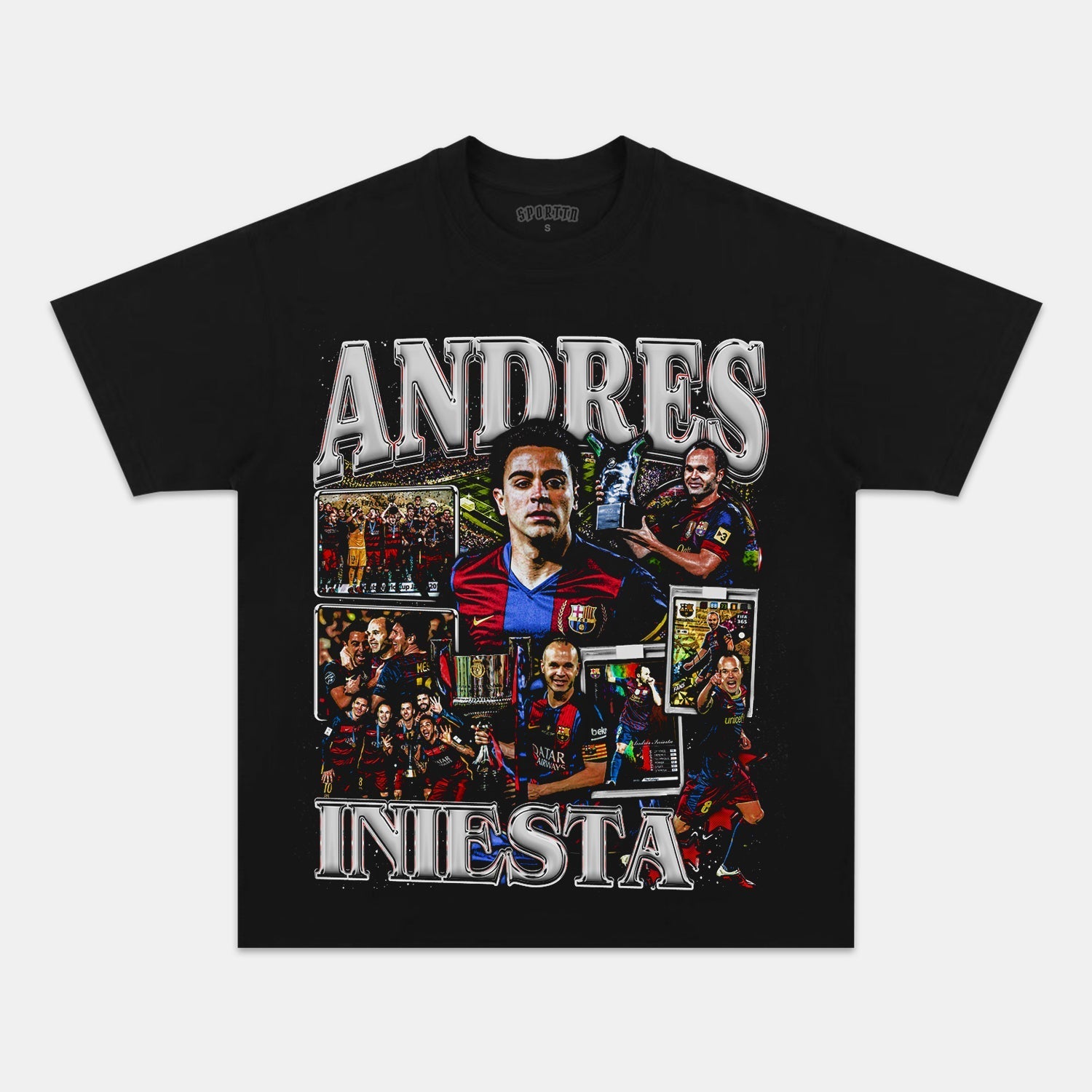 ANDRES INIESTA V2 TEE - Y2K VINTAGES