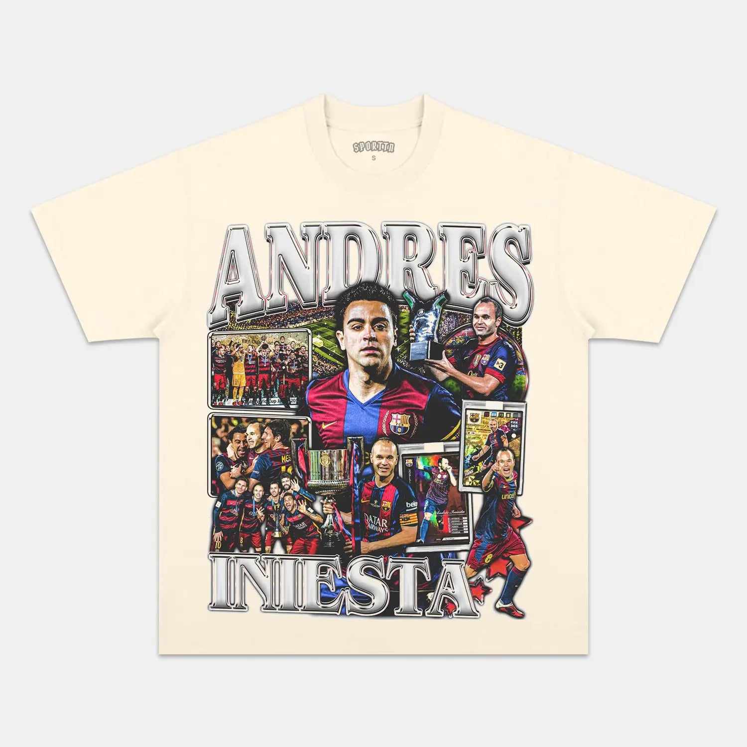 ANDRES INIESTA V2 TEE - Y2K VINTAGES