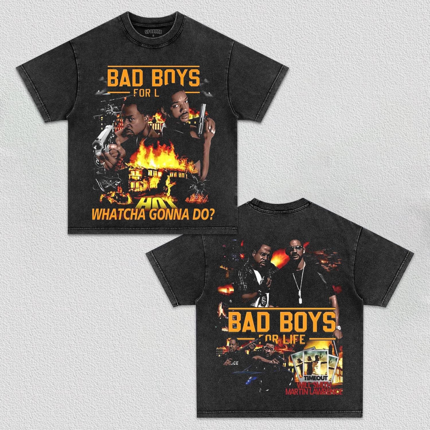 BAD BOYS TEE 3V - Y2K VINTAGES