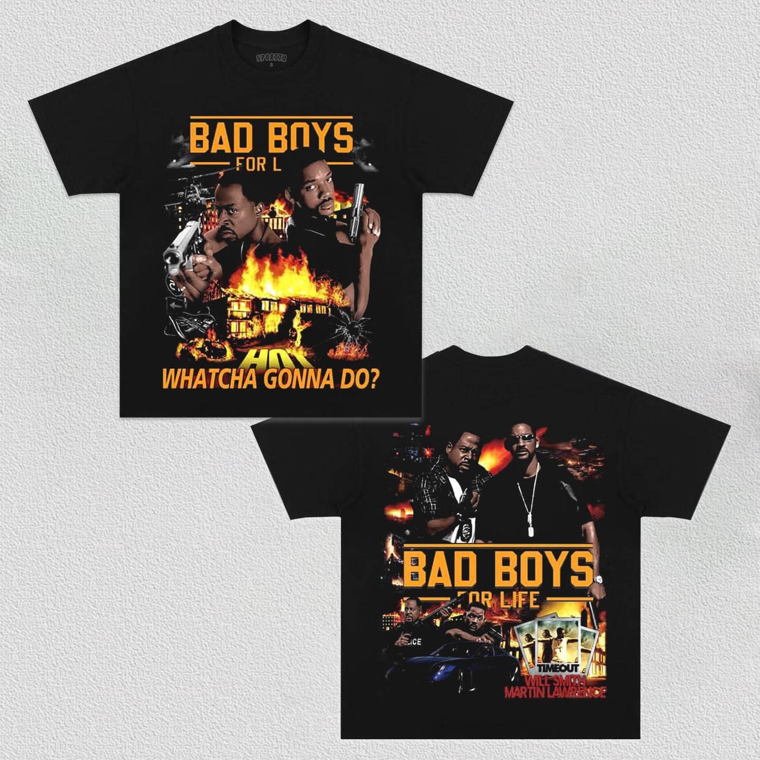 BAD BOYS TEE 3V - Y2K VINTAGES