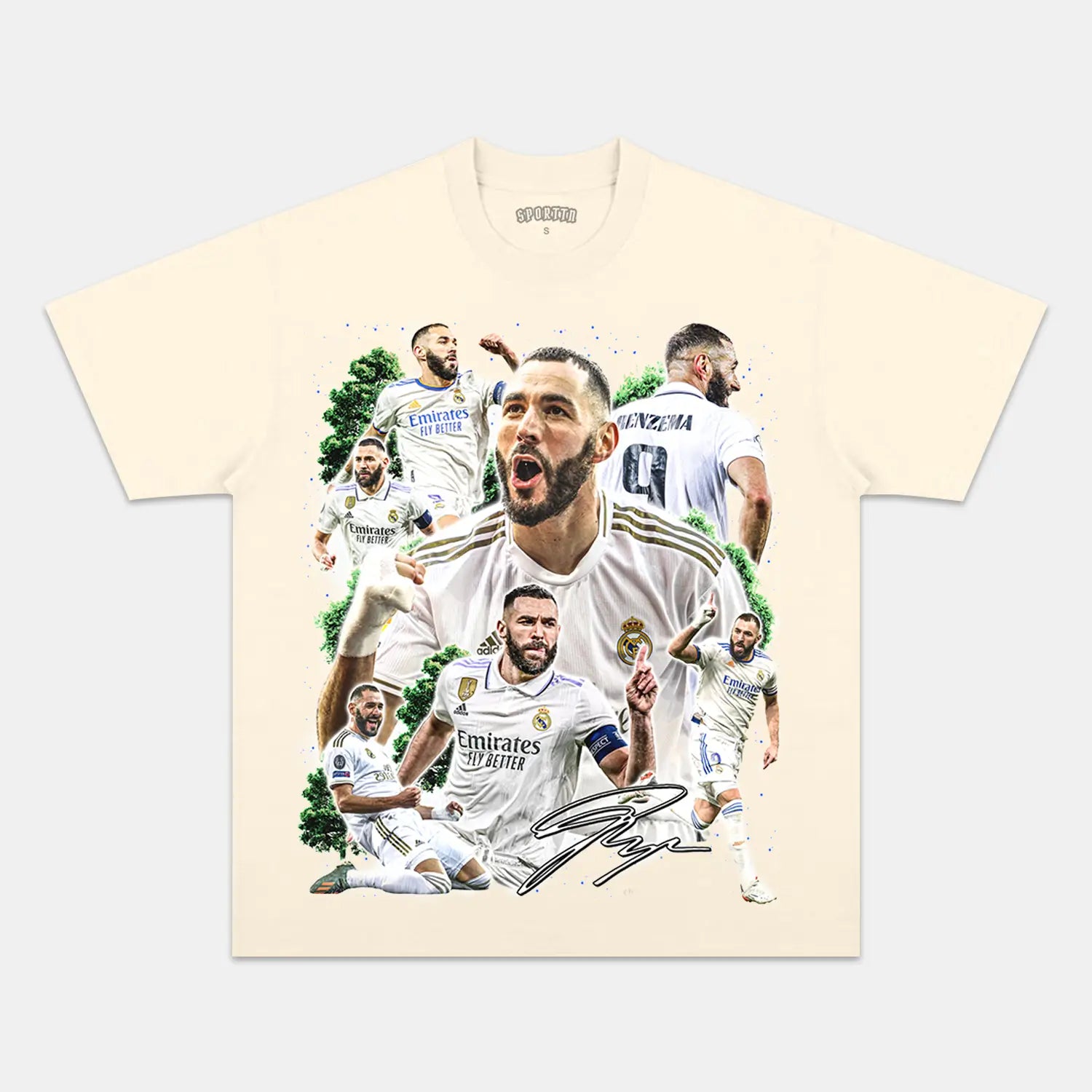 BENZEMA V2 TEE - Y2K VINTAGES