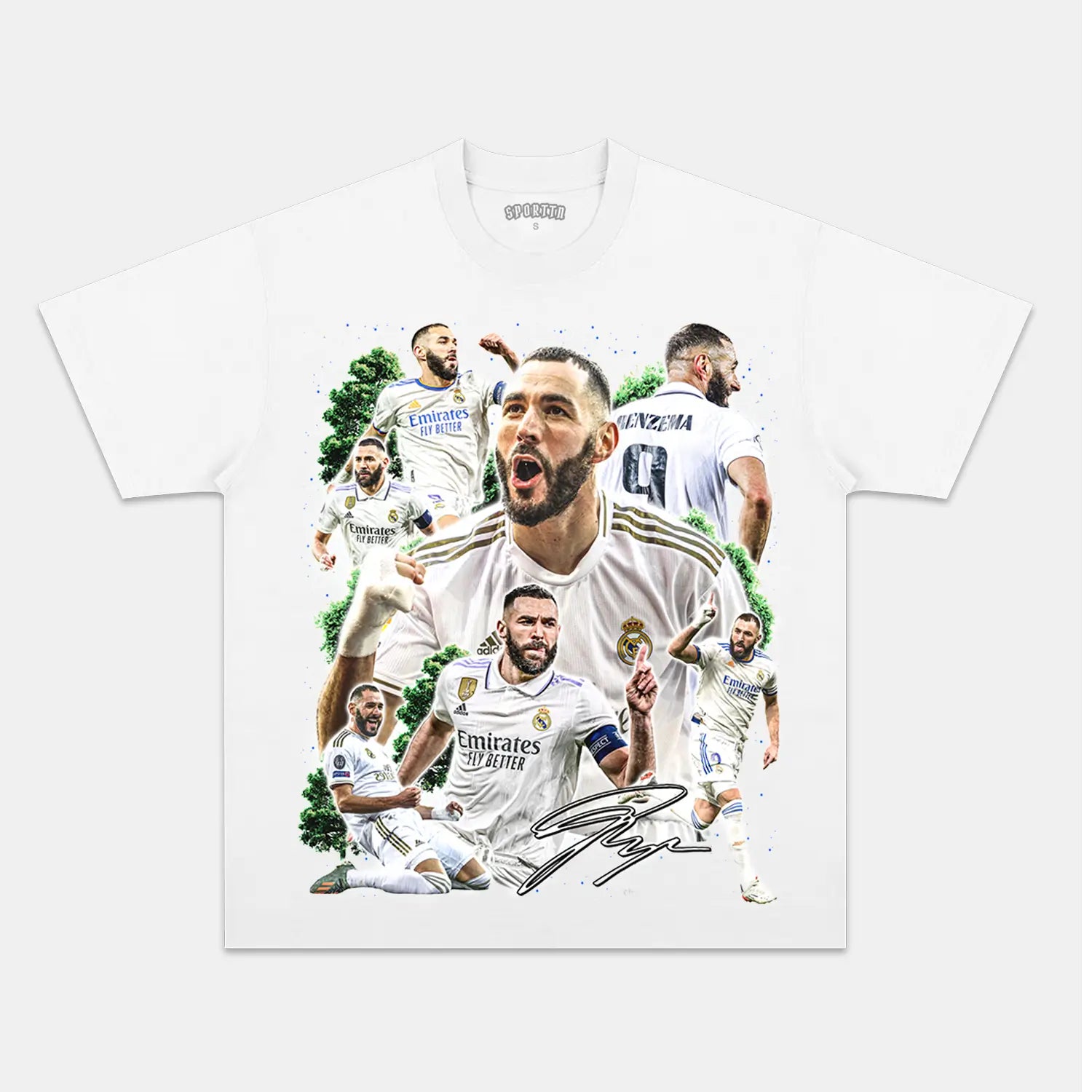 BENZEMA V2 TEE - Y2K VINTAGES