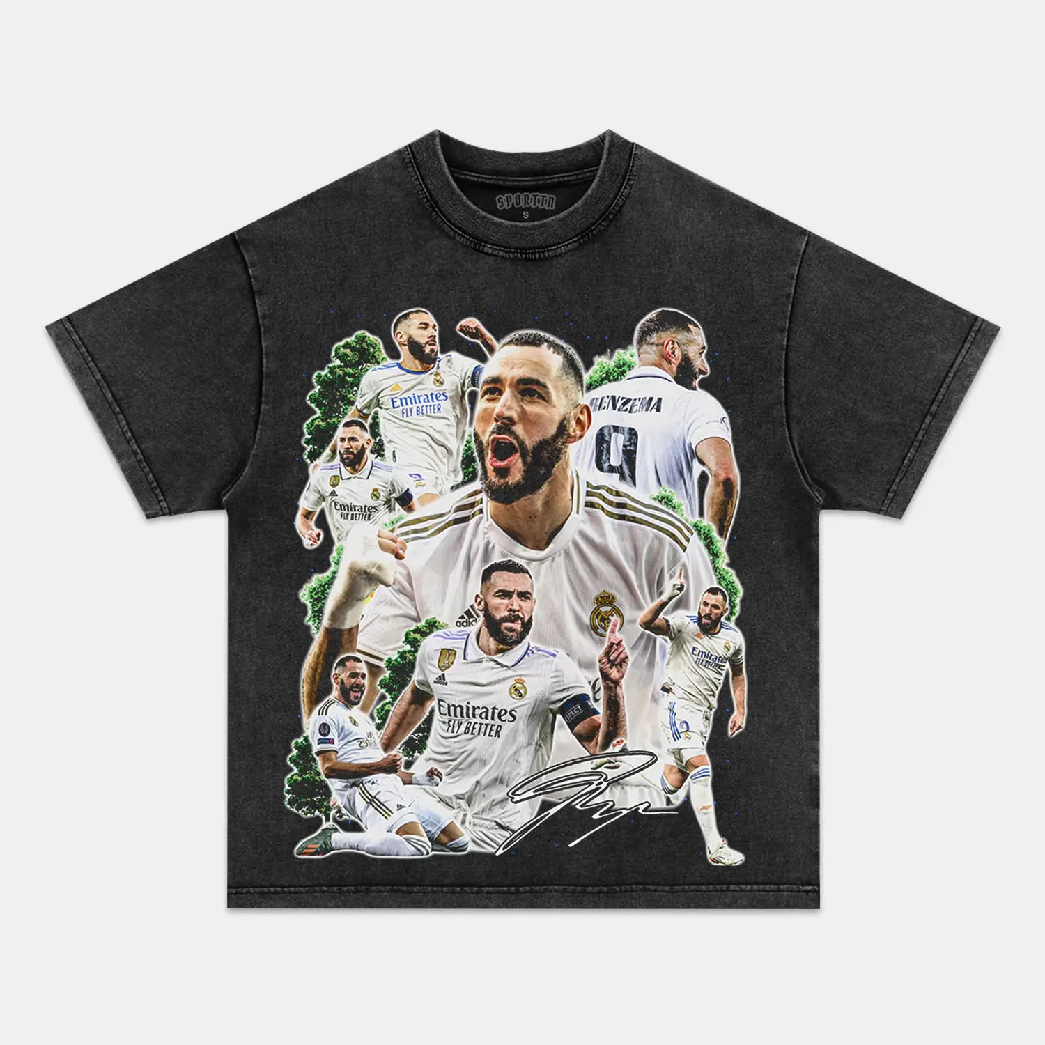 BENZEMA V2 TEE - Y2K VINTAGES