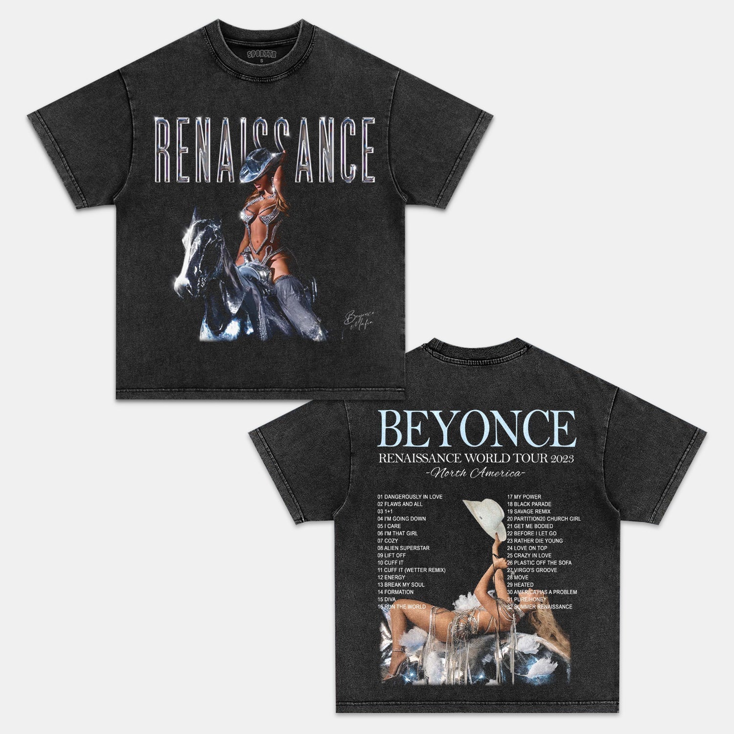 BEYONCE V5 TEE - Y2K VINTAGES