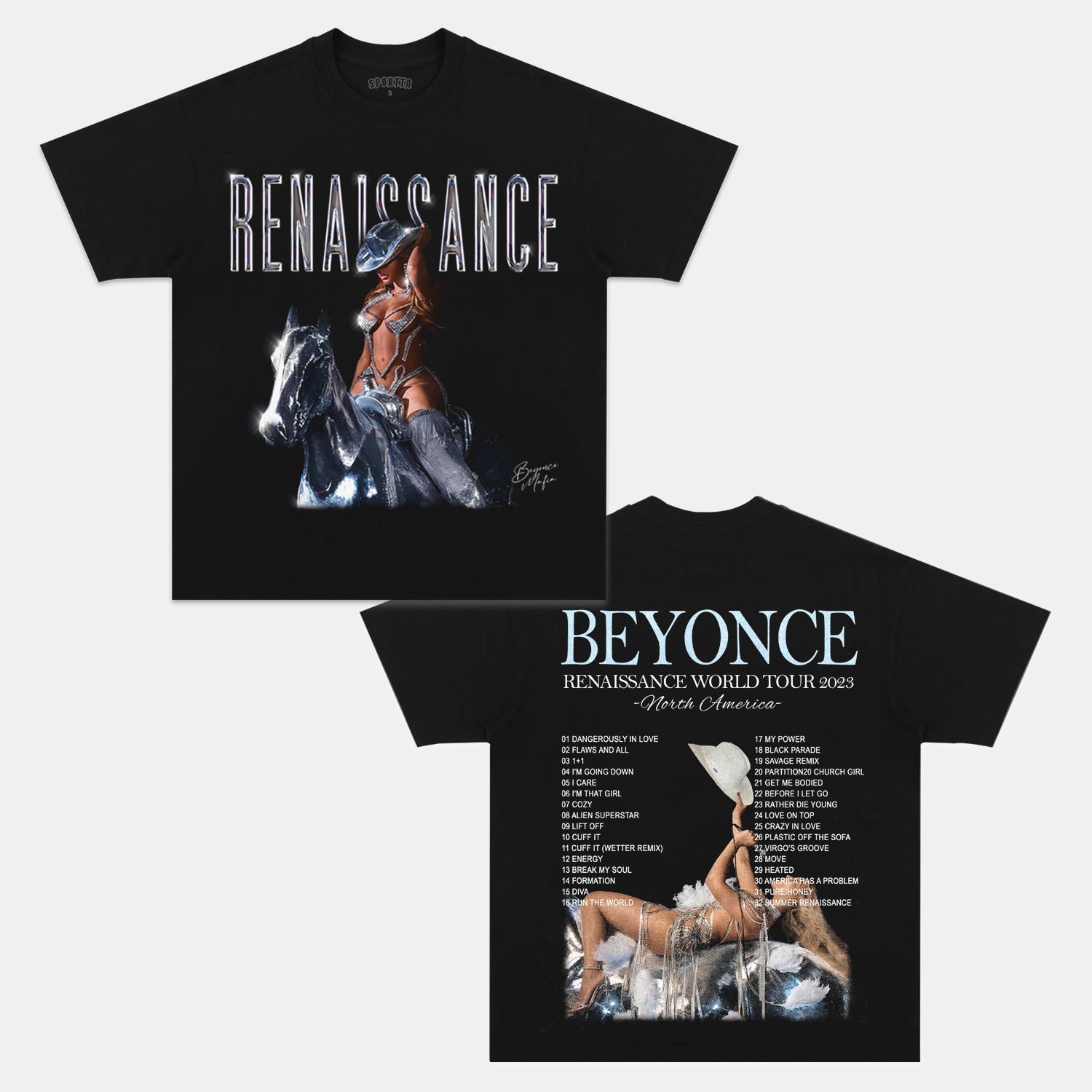 BEYONCE V5 TEE - Y2K VINTAGES