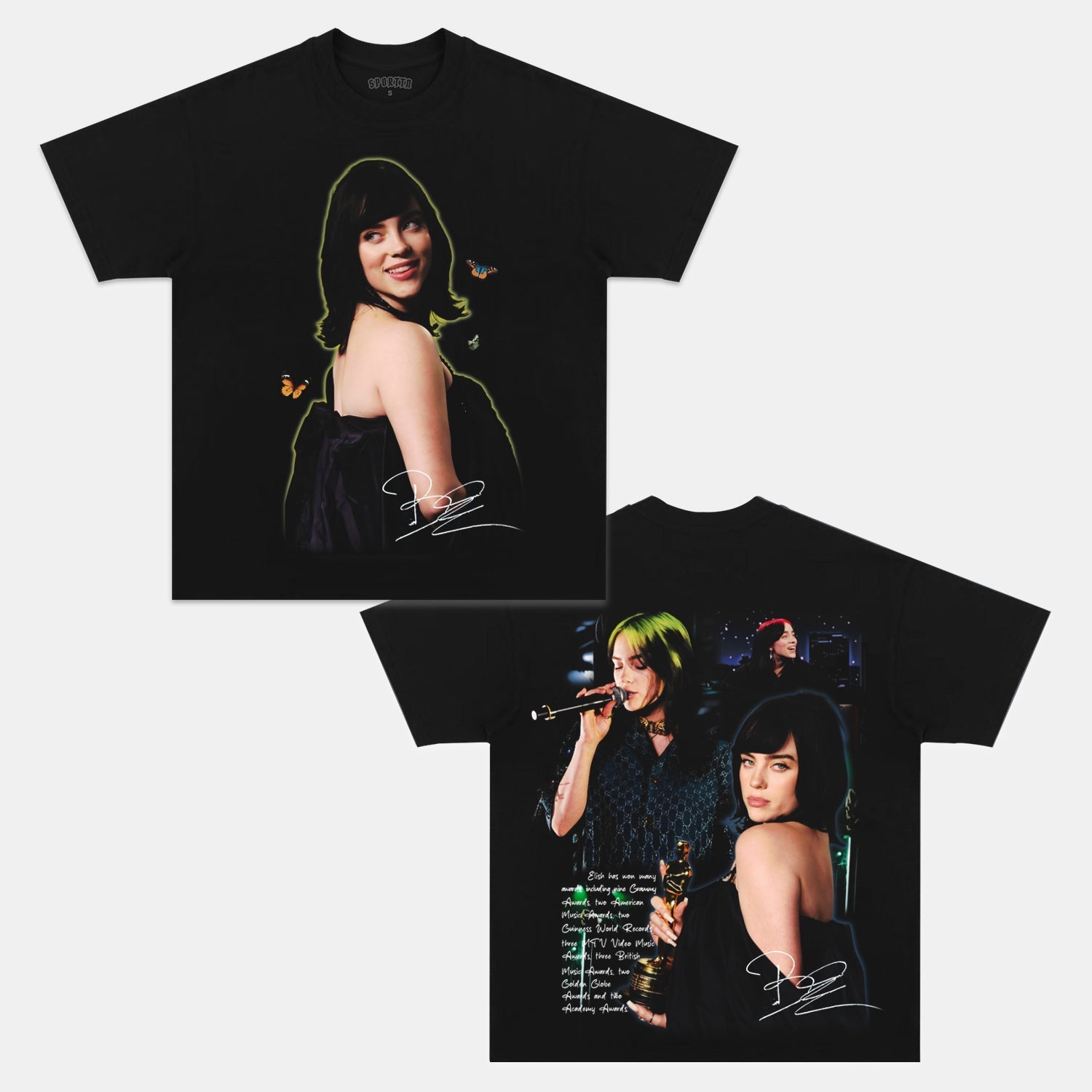 BILLIE EILISH TEE 1.0 - Y2K VINTAGES