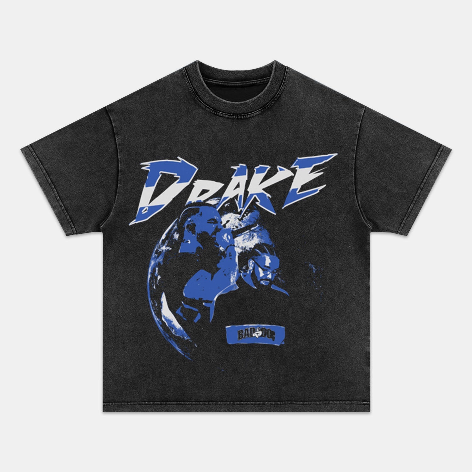 BLACK-DRAKE-WORLD-TEE 6.0 - Y2K VINTAGES