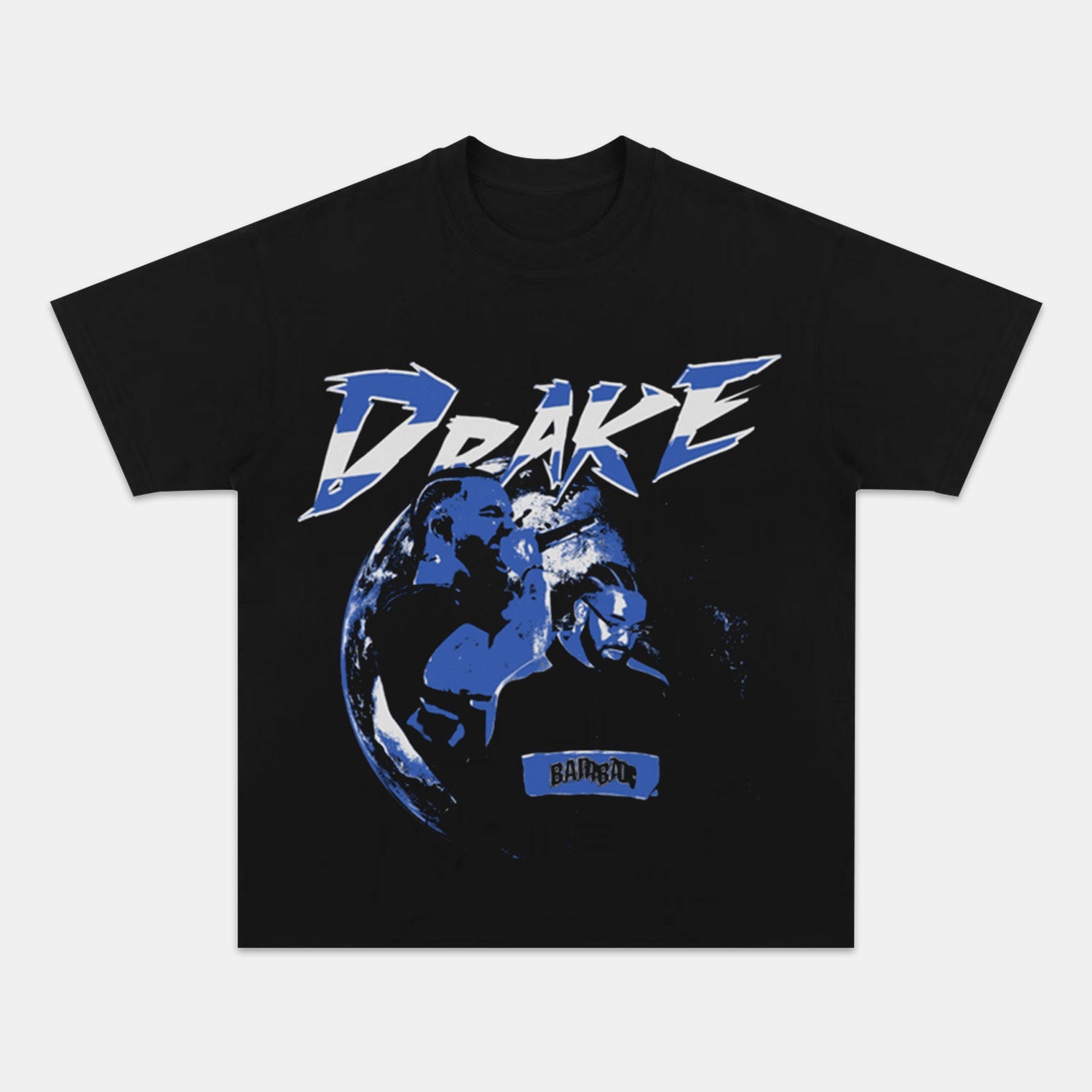 BLACK-DRAKE-WORLD-TEE 6.0 - Y2K VINTAGES