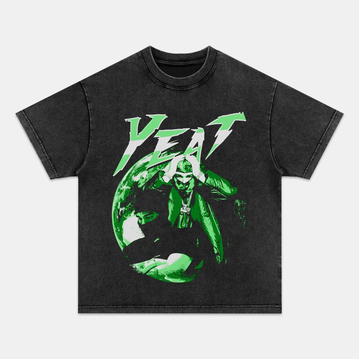 BLACK-YEAT-WORLD-TEE - Y2K VINTAGES