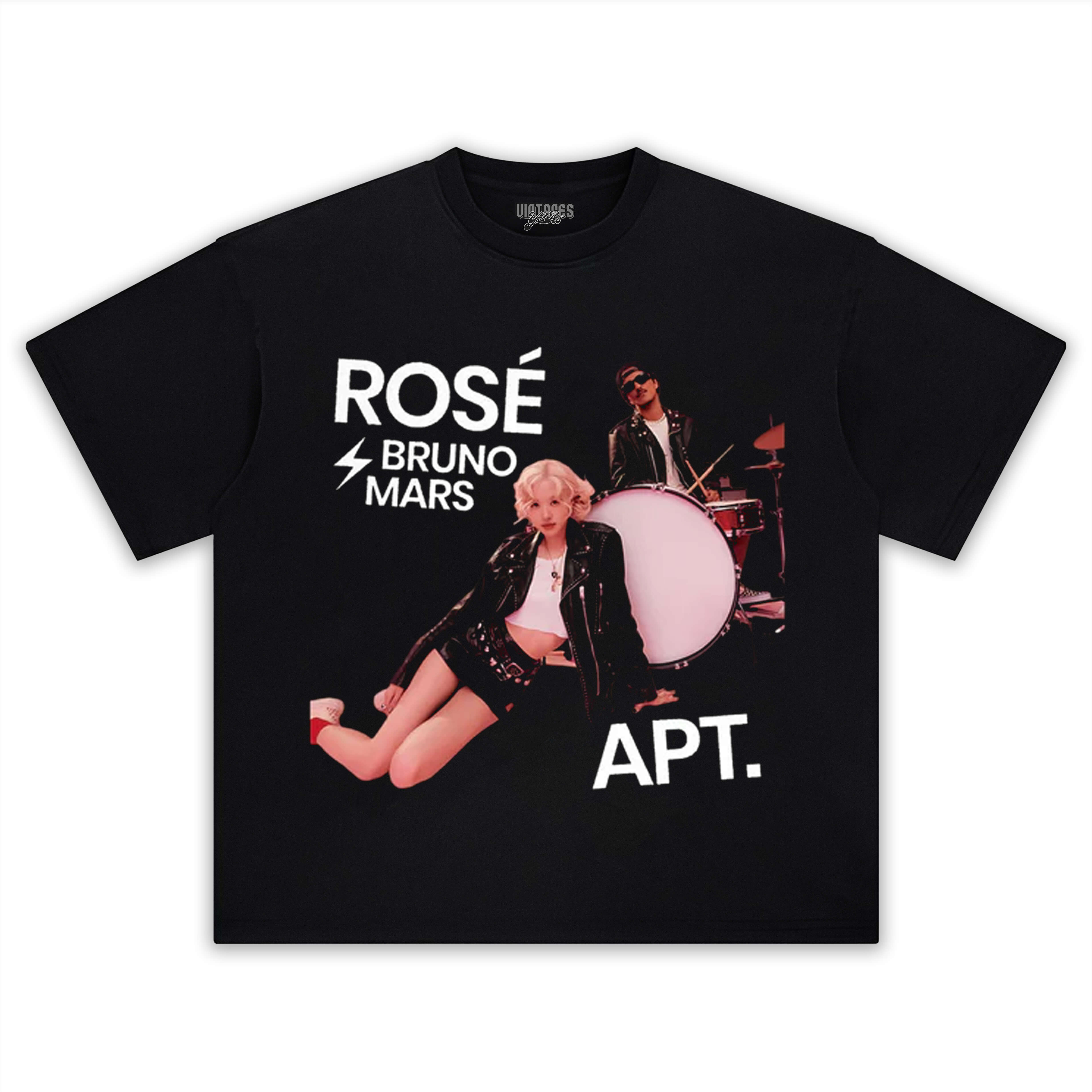 BRUNO MARS & ROSÉ (APT) TEE