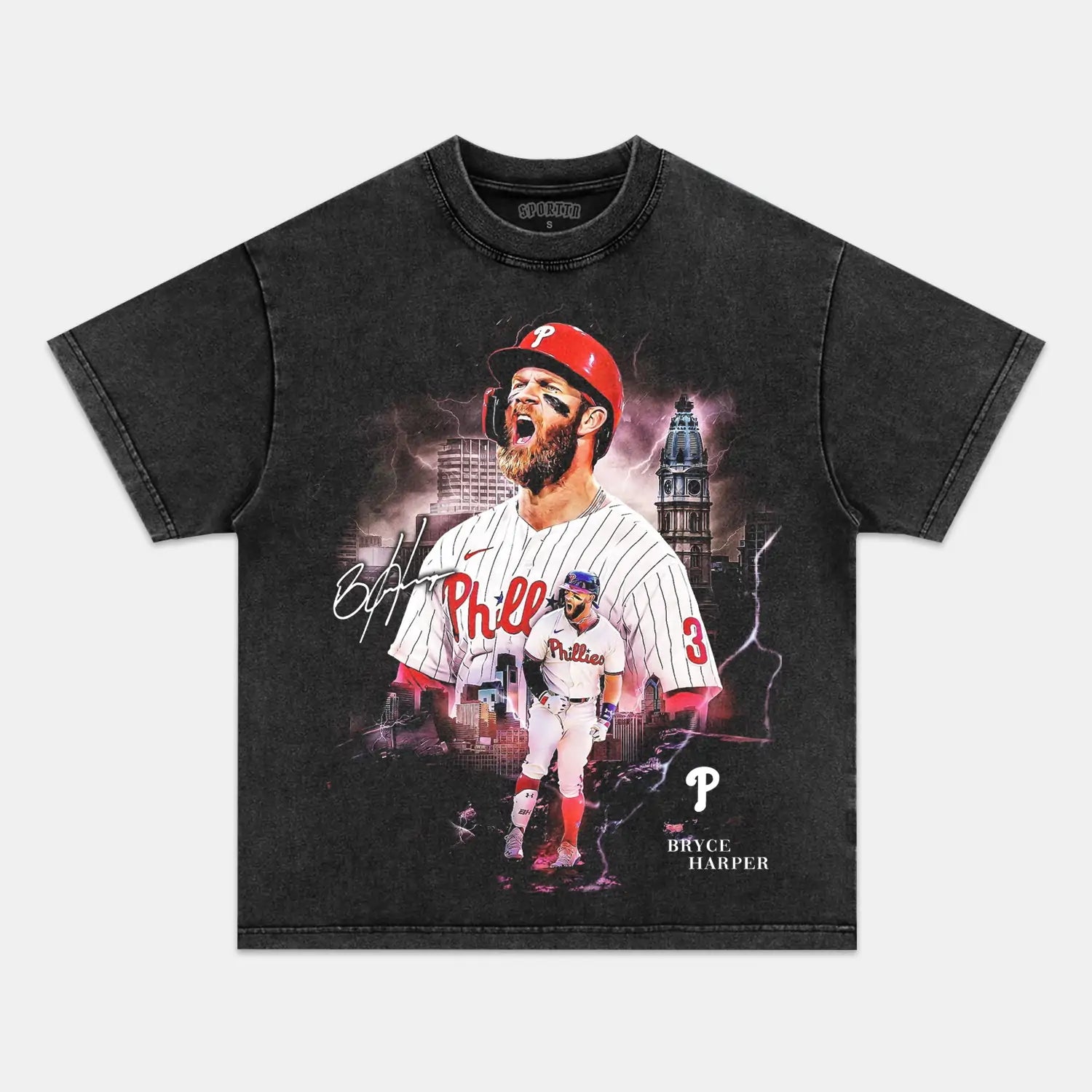 BRYCE HARPER V2 TEE - Y2K VINTAGES