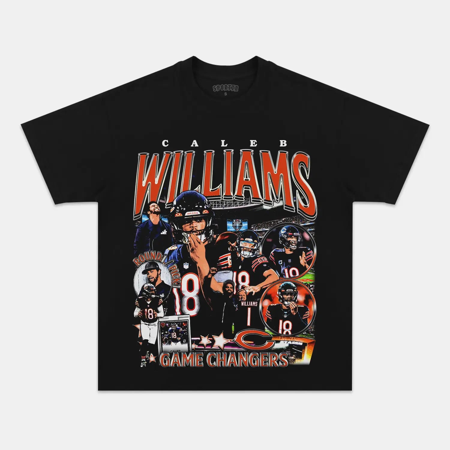 CALEB WILLIAMS - BEARS TEE - Y2K VINTAGES