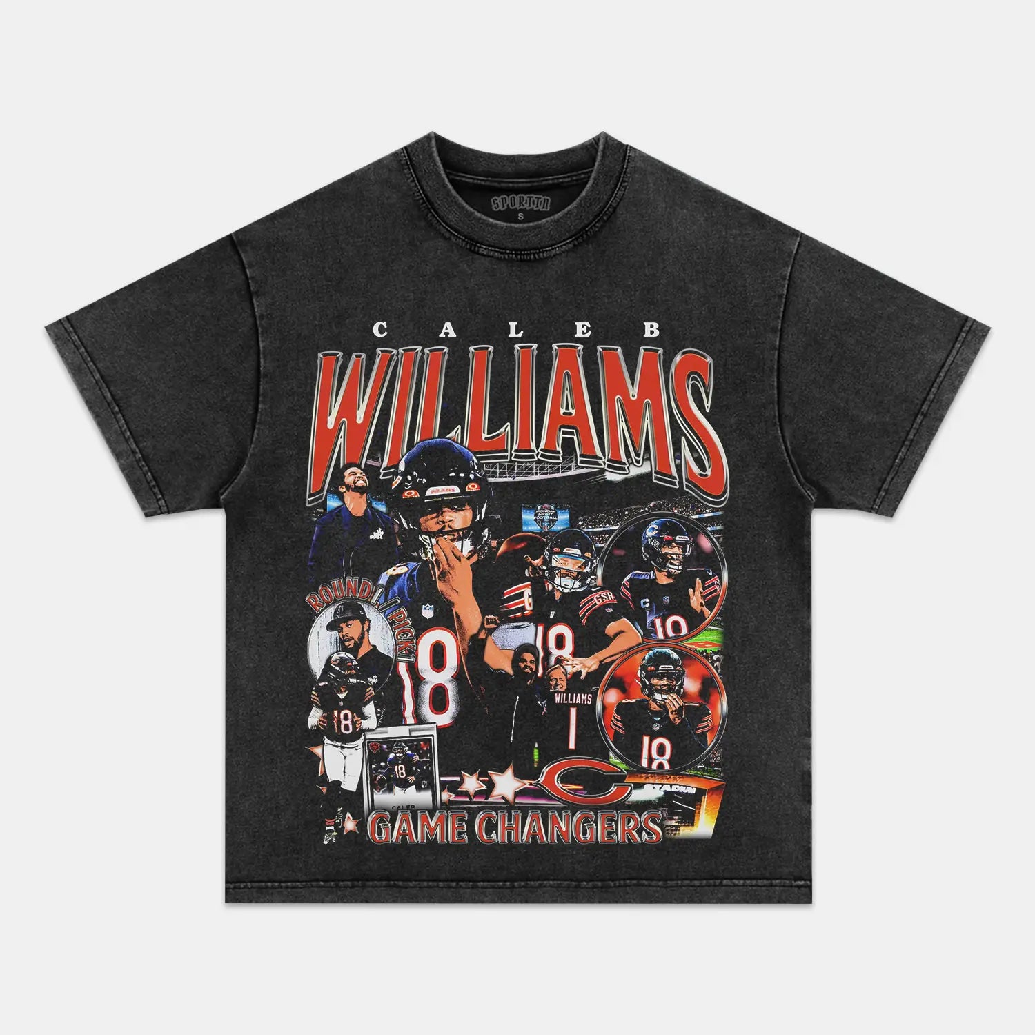 CALEB WILLIAMS - BEARS TEE - Y2K VINTAGES