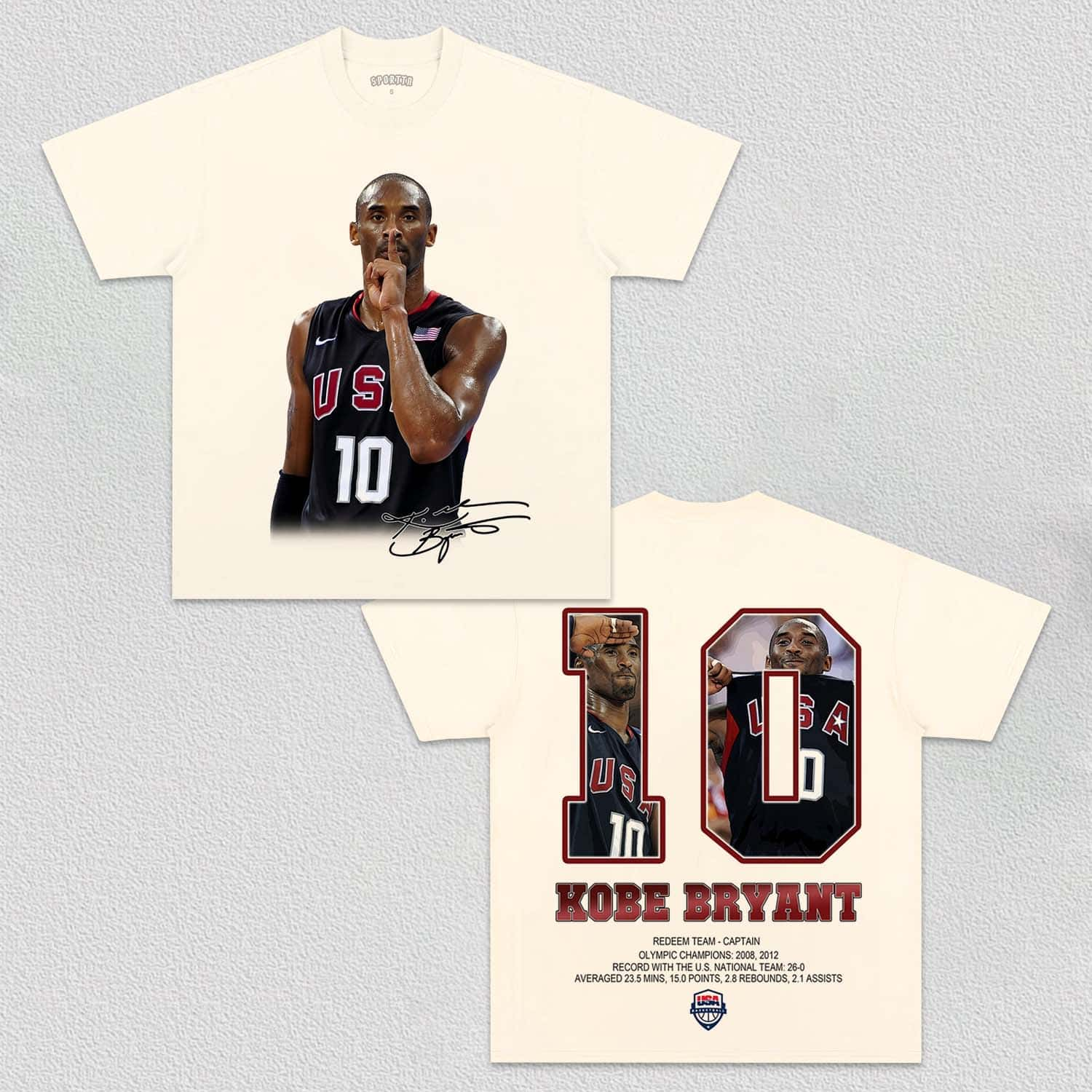 CAPTAIN AMERICA -KOBE TEE - Y2K VINTAGES