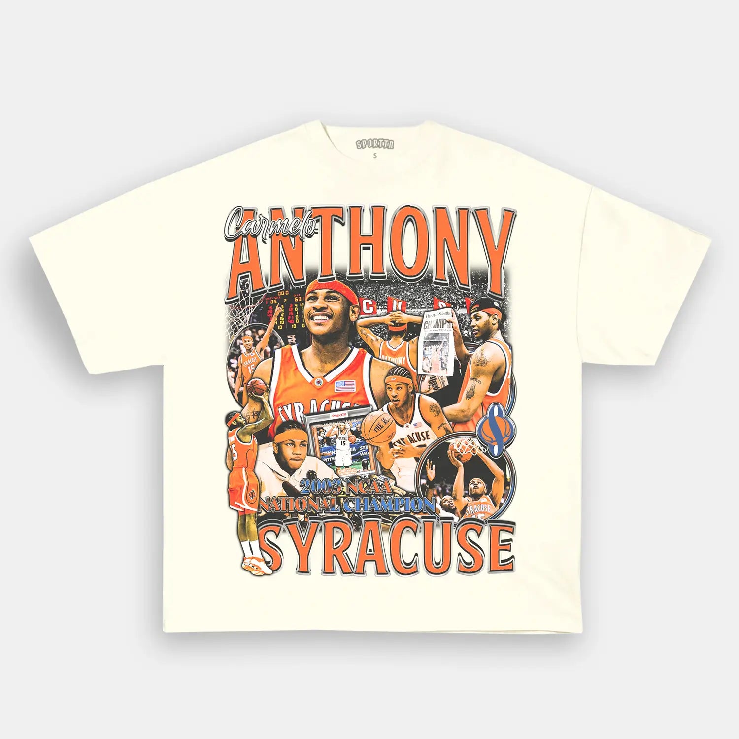 CARMELO SYRACUSE TEE - Y2K VINTAGES