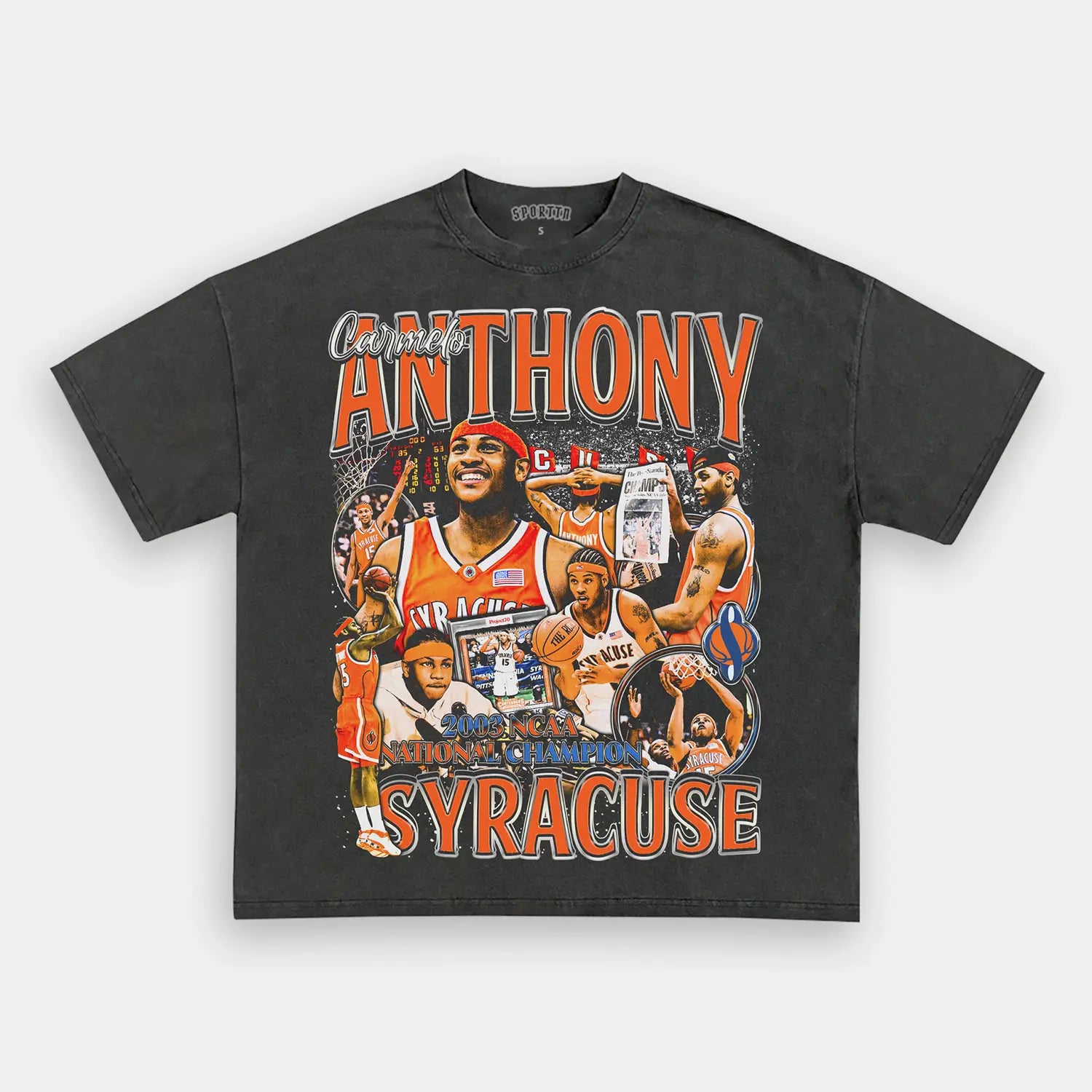 CARMELO SYRACUSE TEE - Y2K VINTAGES