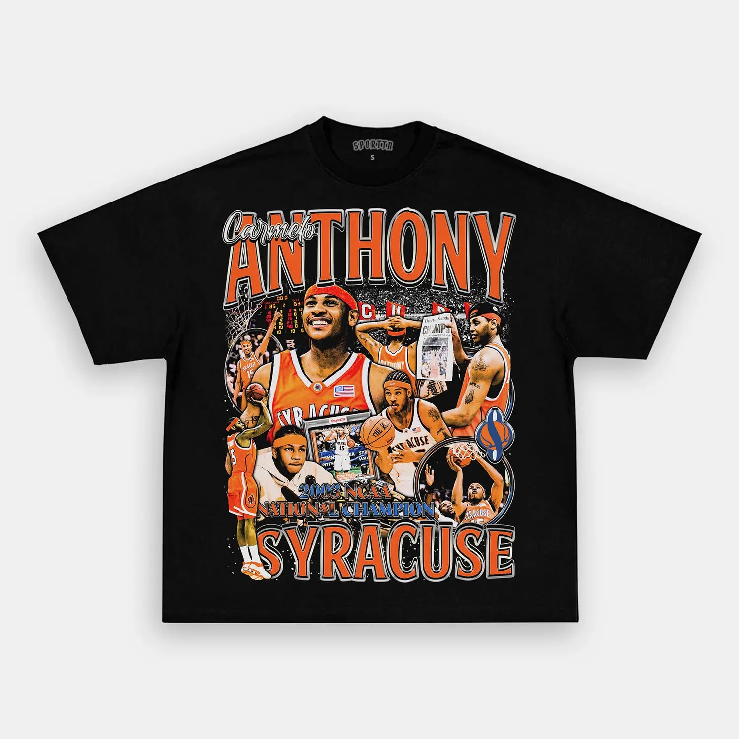 CARMELO SYRACUSE TEE - Y2K VINTAGES