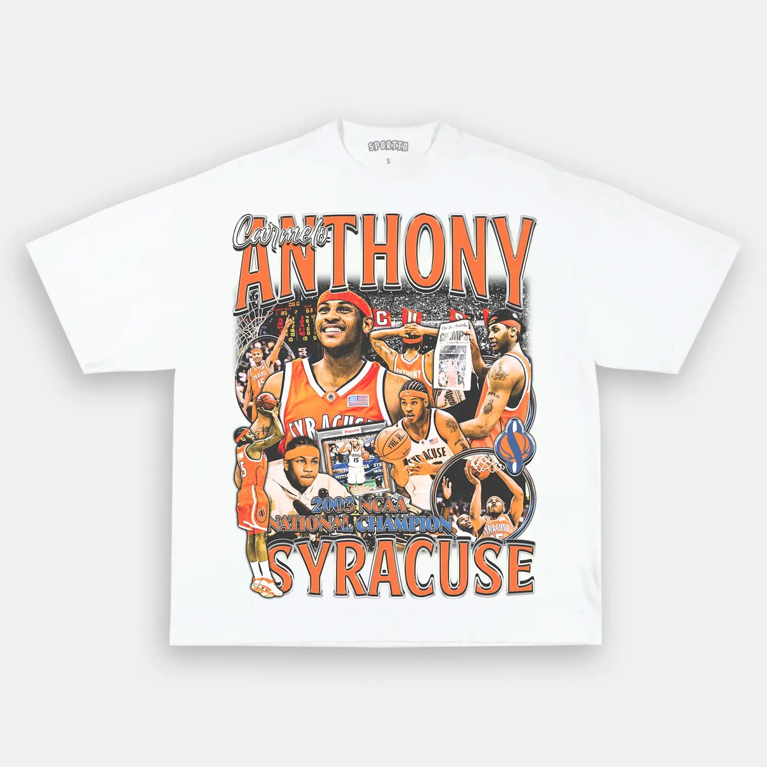 CARMELO SYRACUSE TEE - Y2K VINTAGES