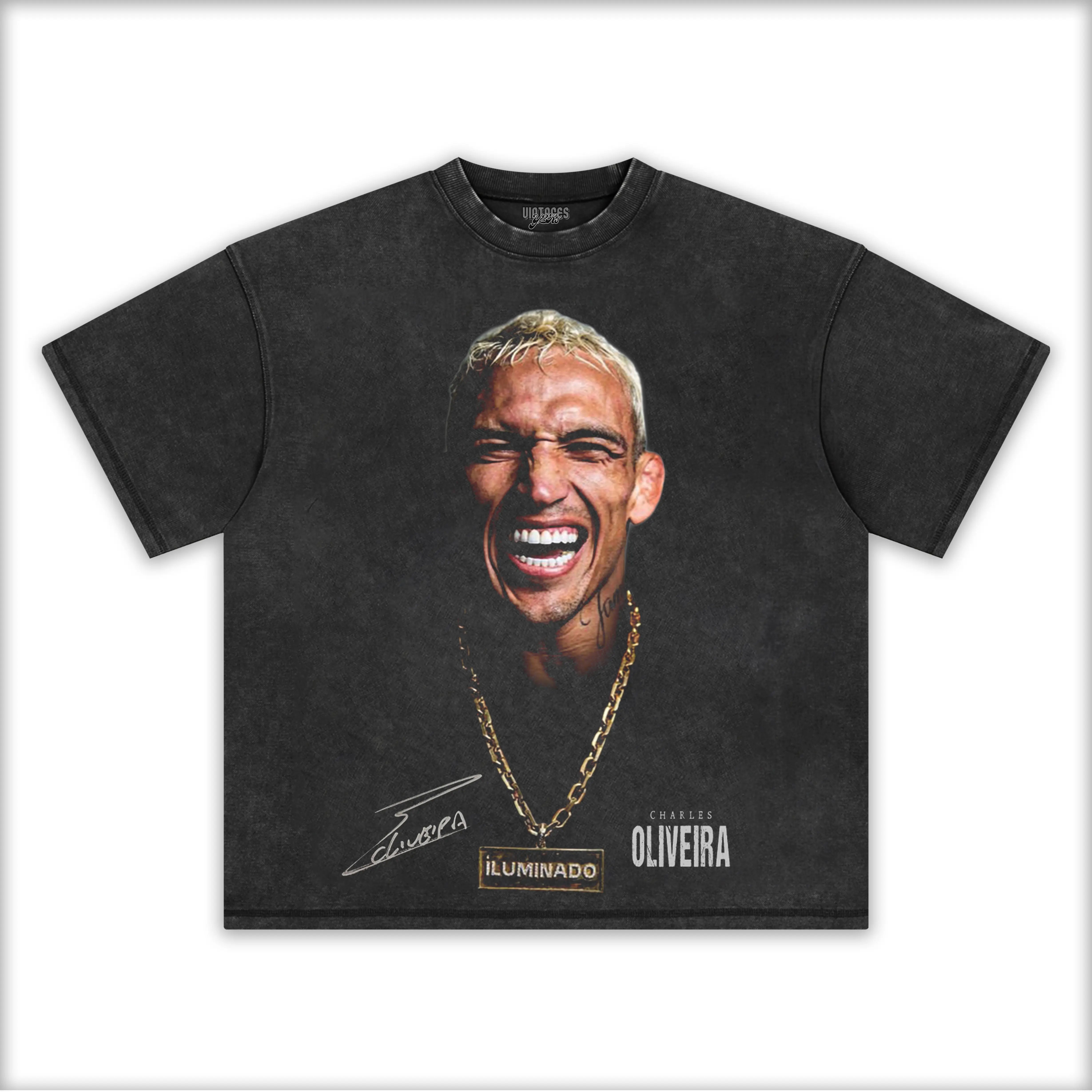 CHARLES OLIVEIRA 2024 NEW TEE - Y2K VINTAGES