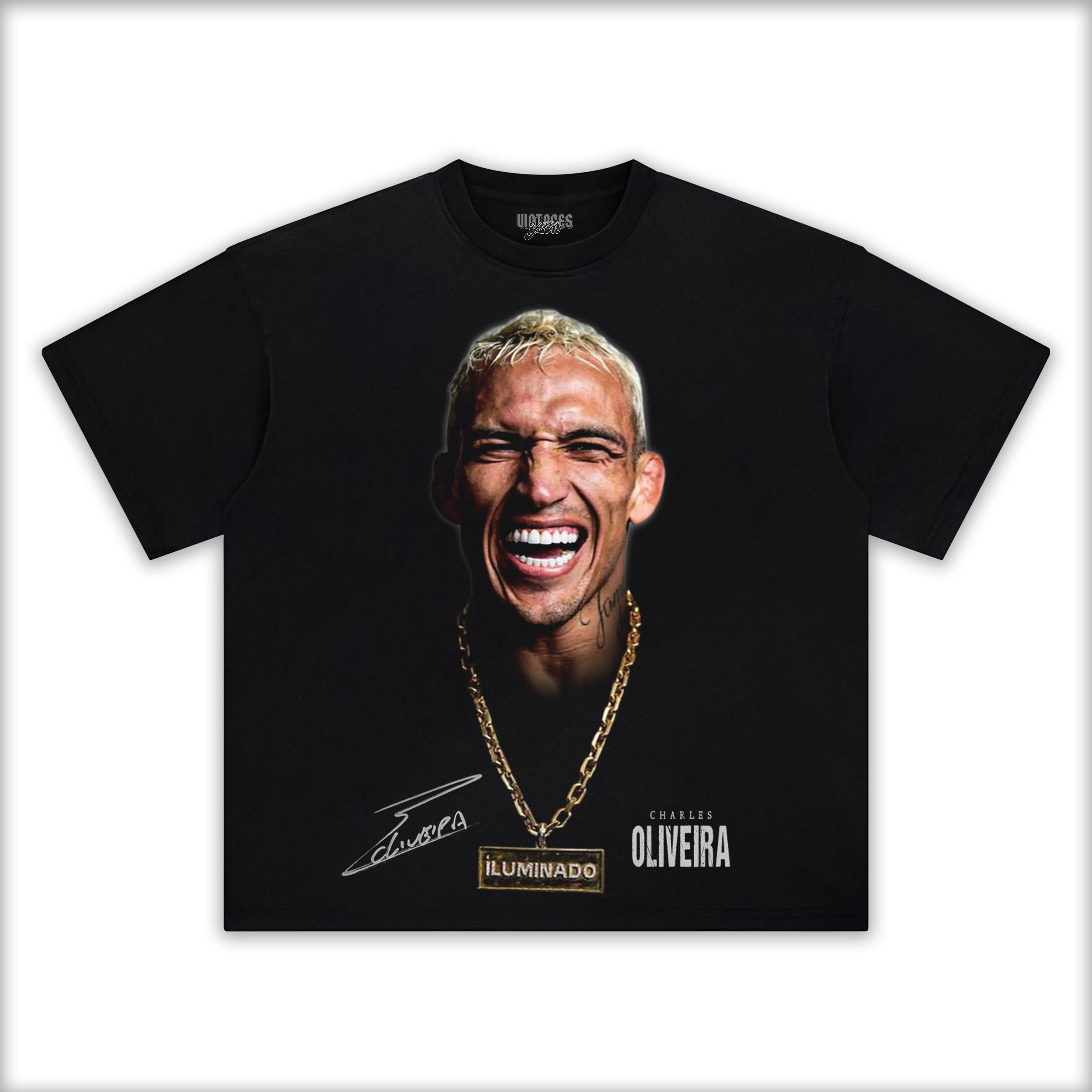 CHARLES OLIVEIRA 2024 NEW TEE - Y2K VINTAGES