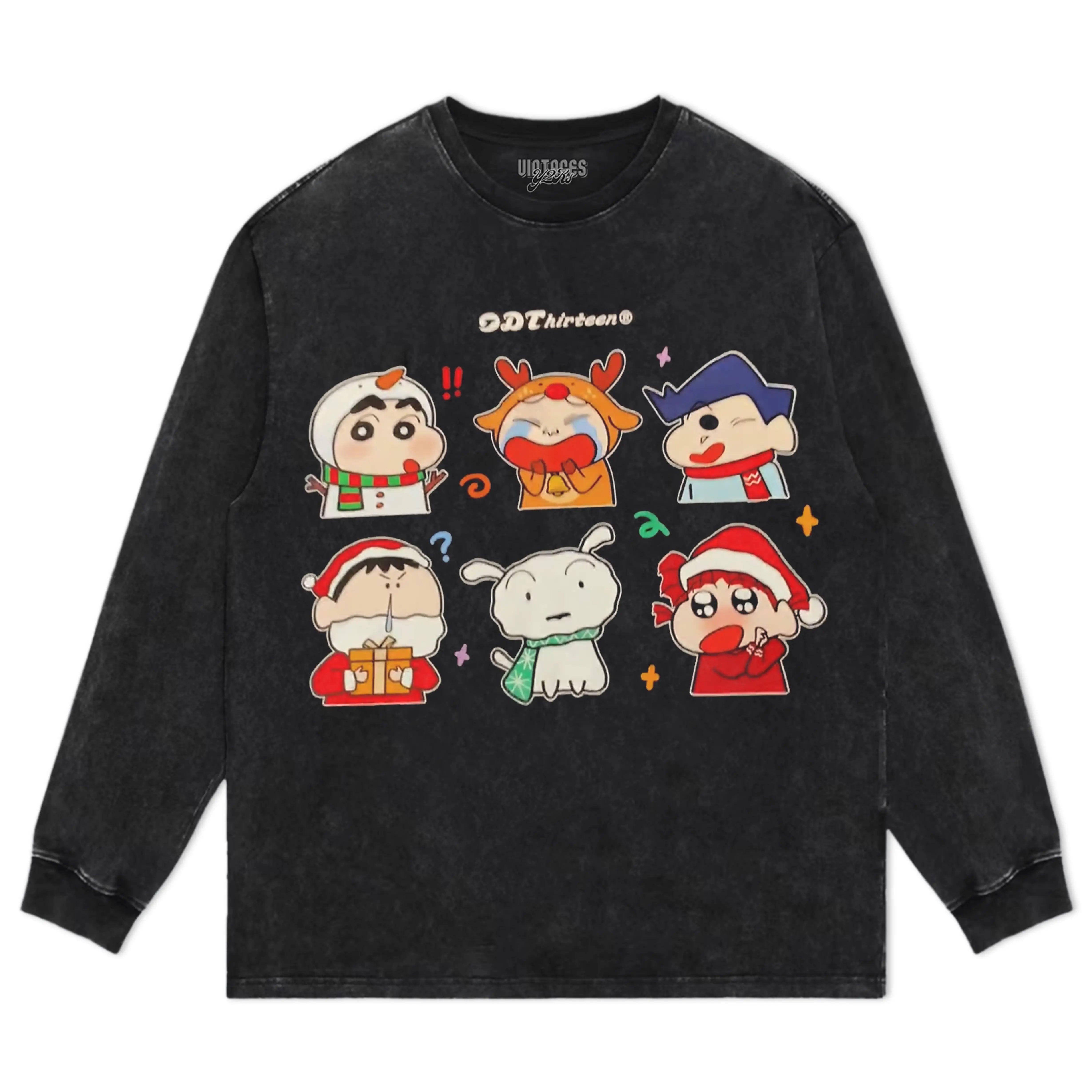 CHRISTMAS SHIN CHAN TEE - Y2K VINTAGES