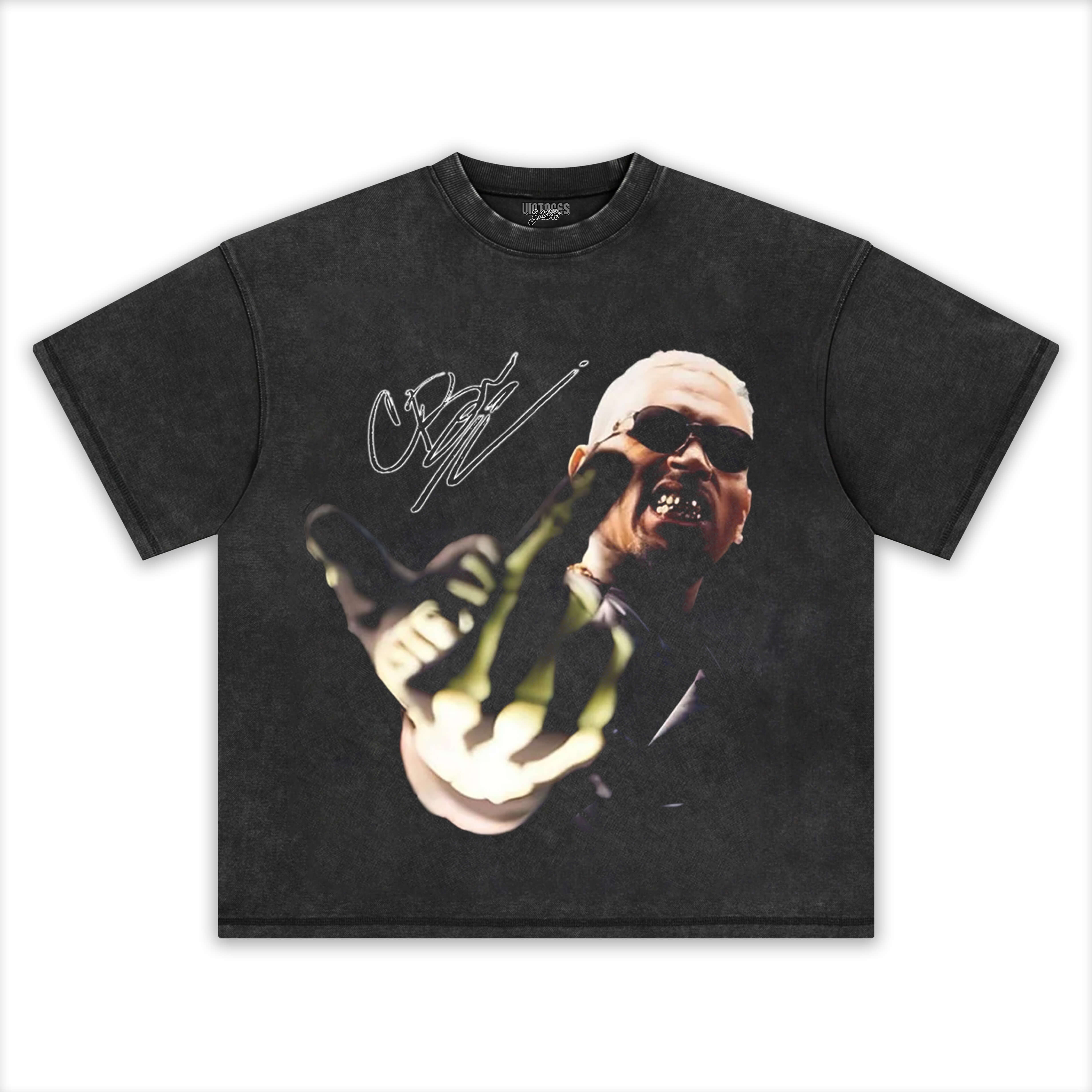 CHRIS BROWN ZHONG TEE - Y2K VINTAGES