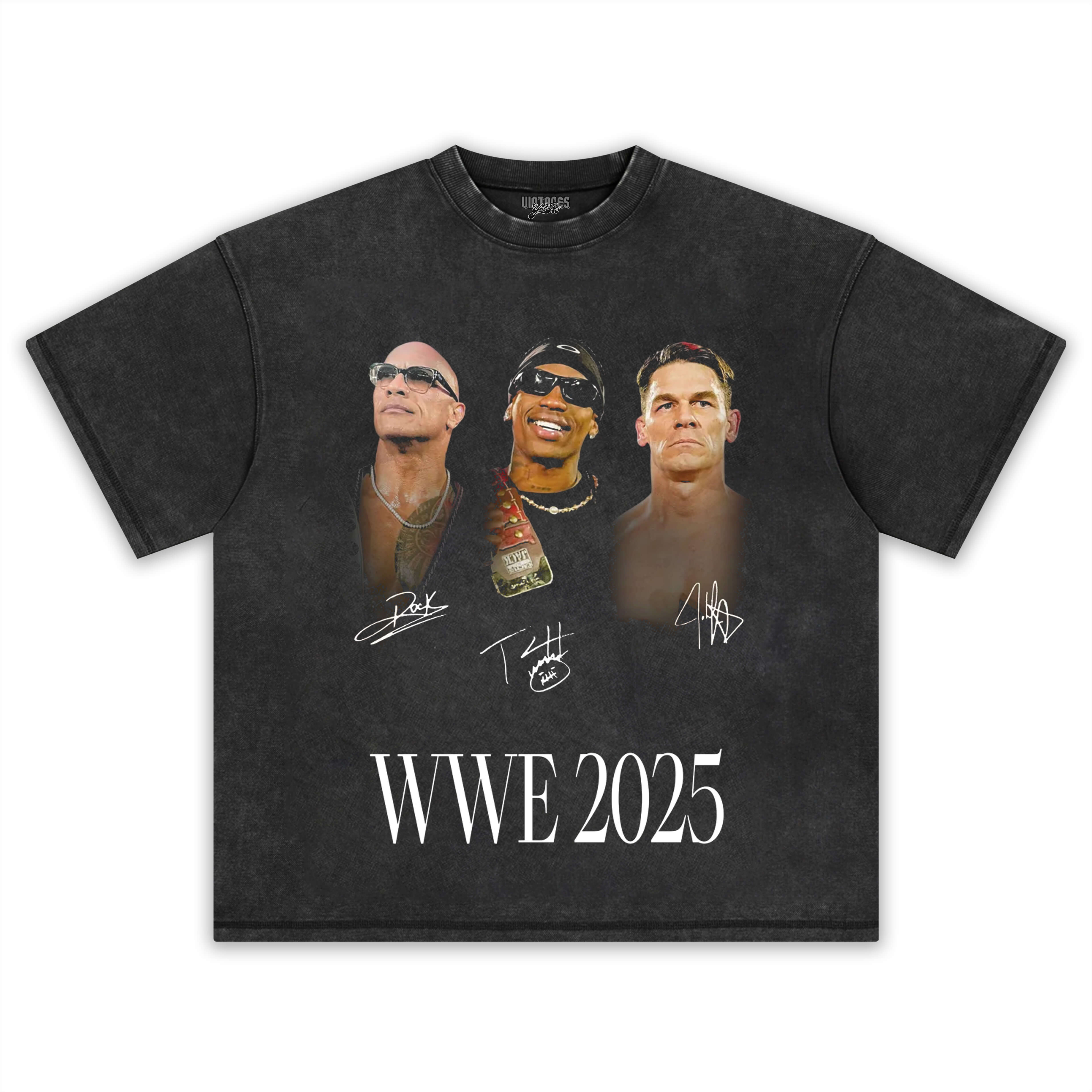 DWAYNE JOHNSON & JOHN CENA & TRAVIS SCOTT TEE