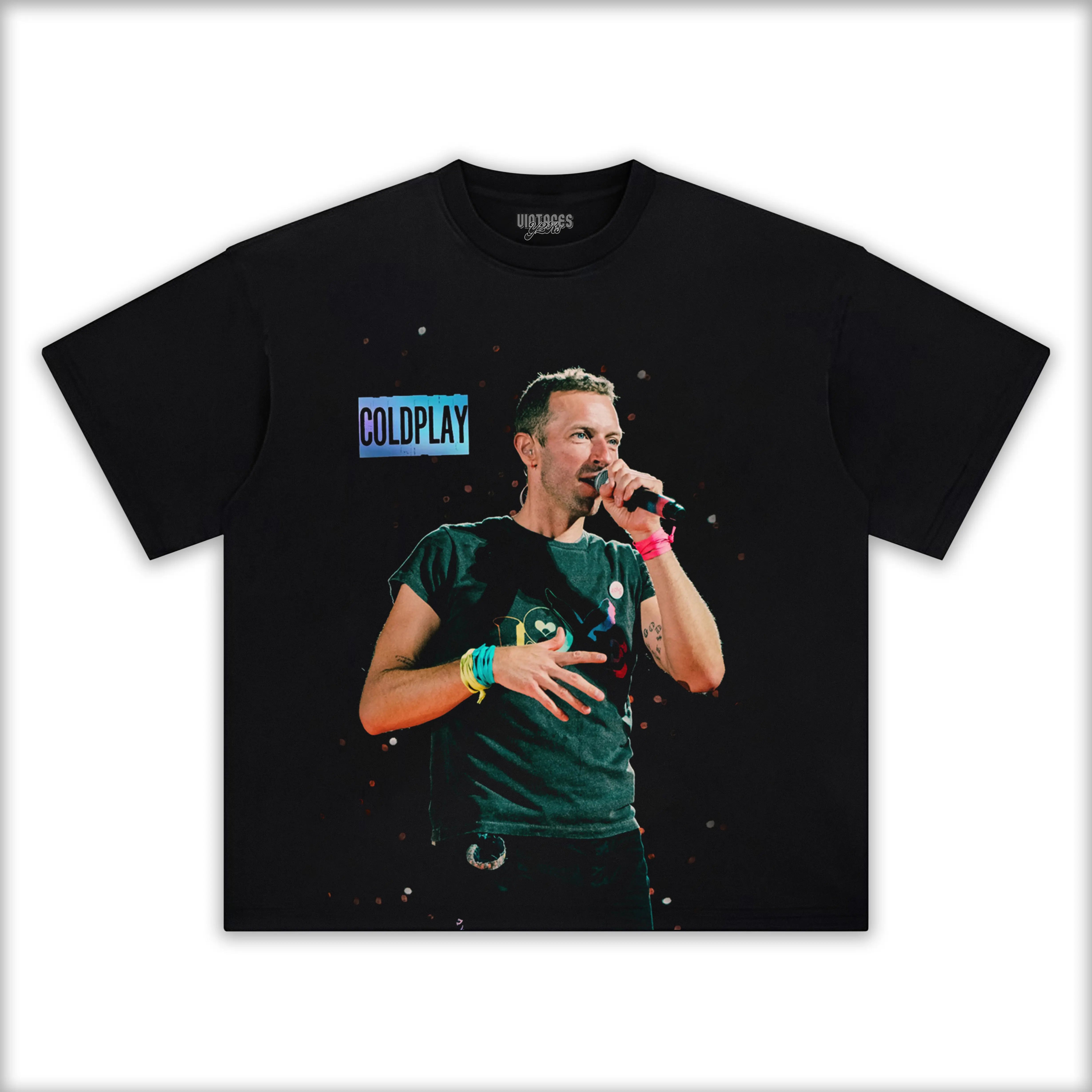 COLDPLAY & CHRIS MARTIN TEE - Y2K VINTAGES