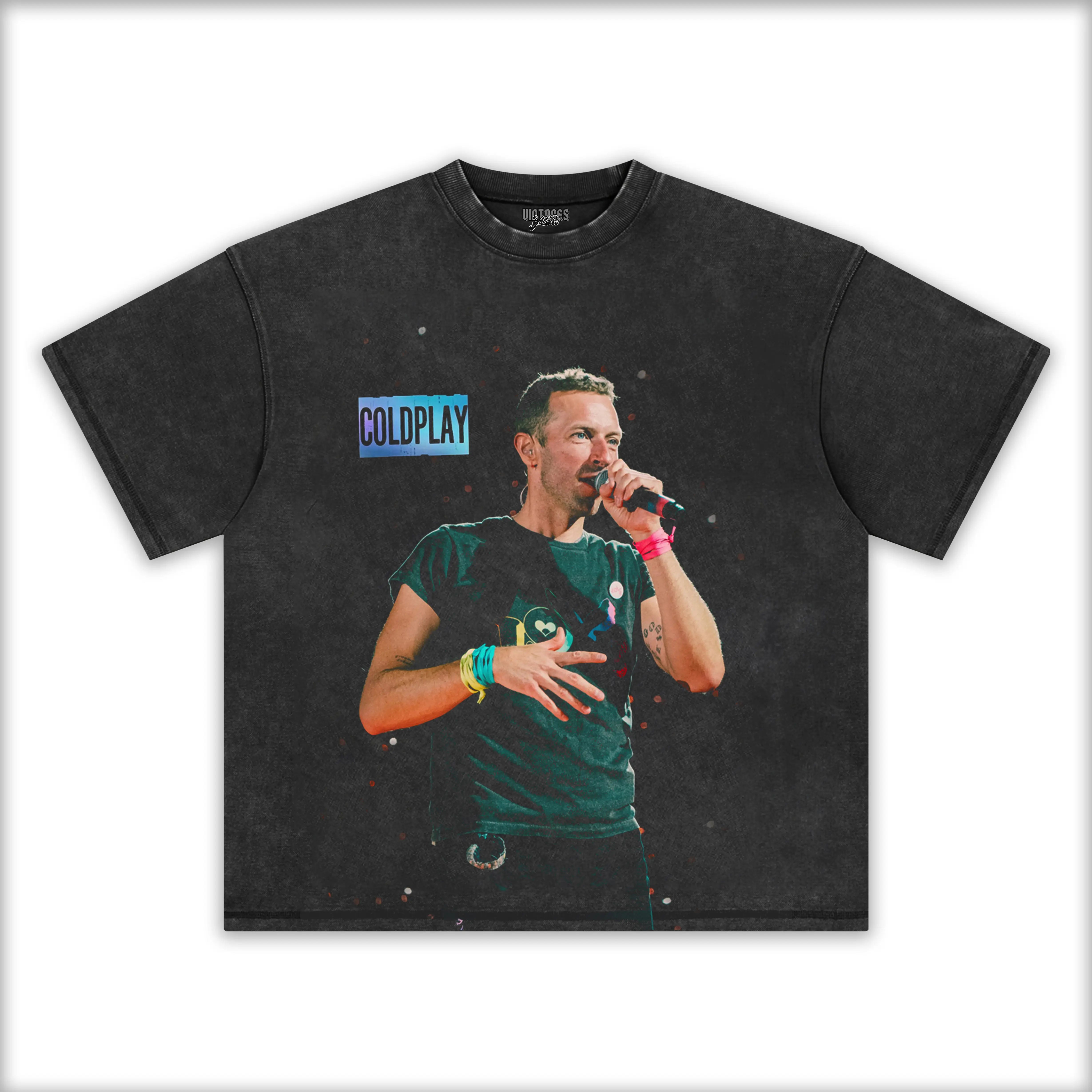 COLDPLAY & CHRIS MARTIN TEE - Y2K VINTAGES