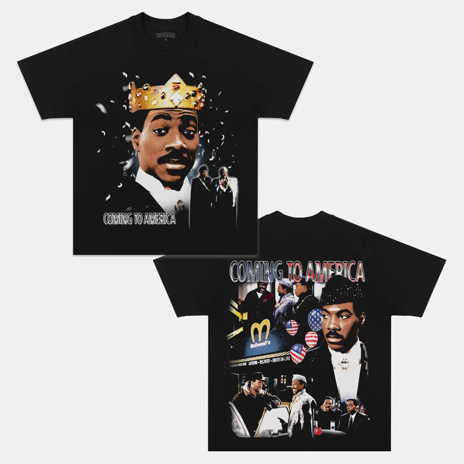 COMING TO AMERICA TEE