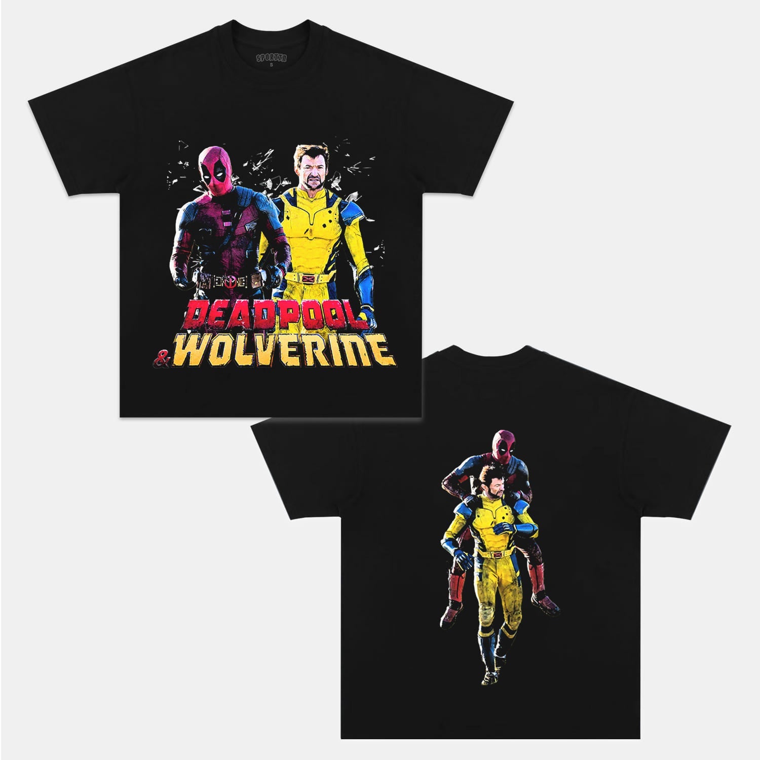 DEADPOOL AND WEOLVERINE TEE - Y2K VINTAGES