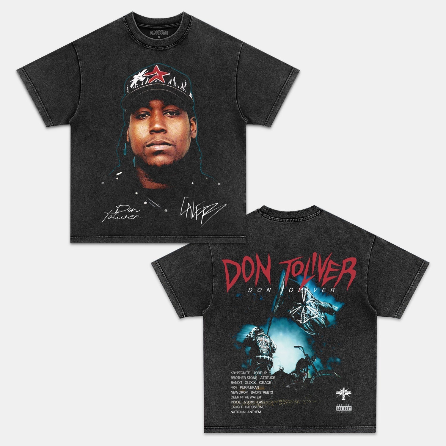 DON TOLIVER TEE V8 - Y2K VINTAGES