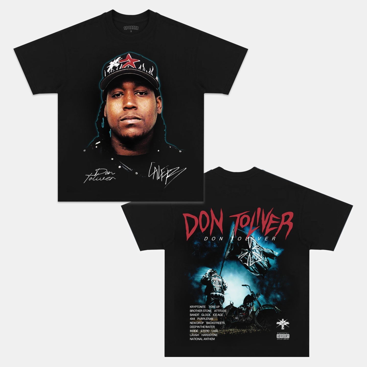 DON TOLIVER TEE V8 - Y2K VINTAGES