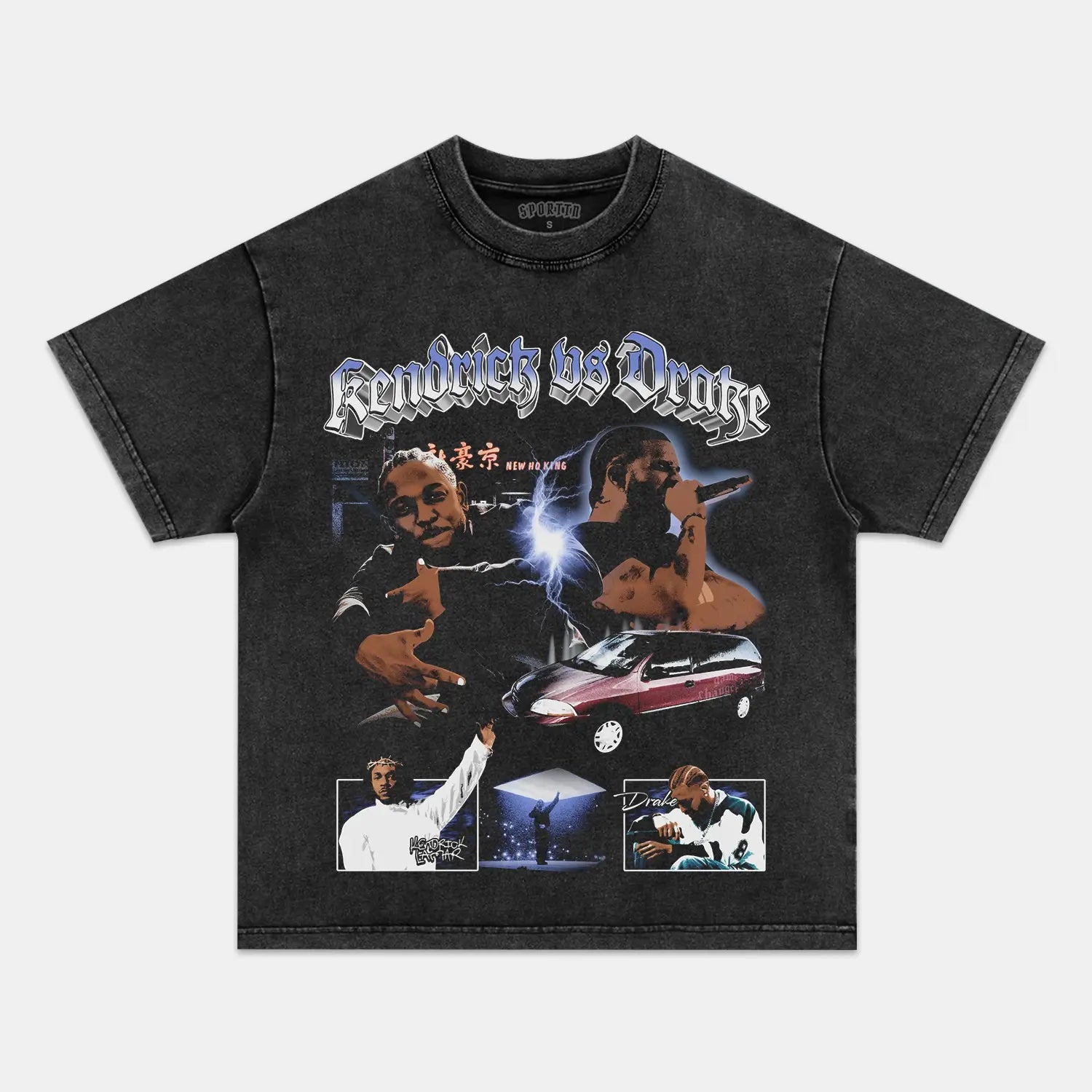 DRAKE VS KDOT V4 TEE